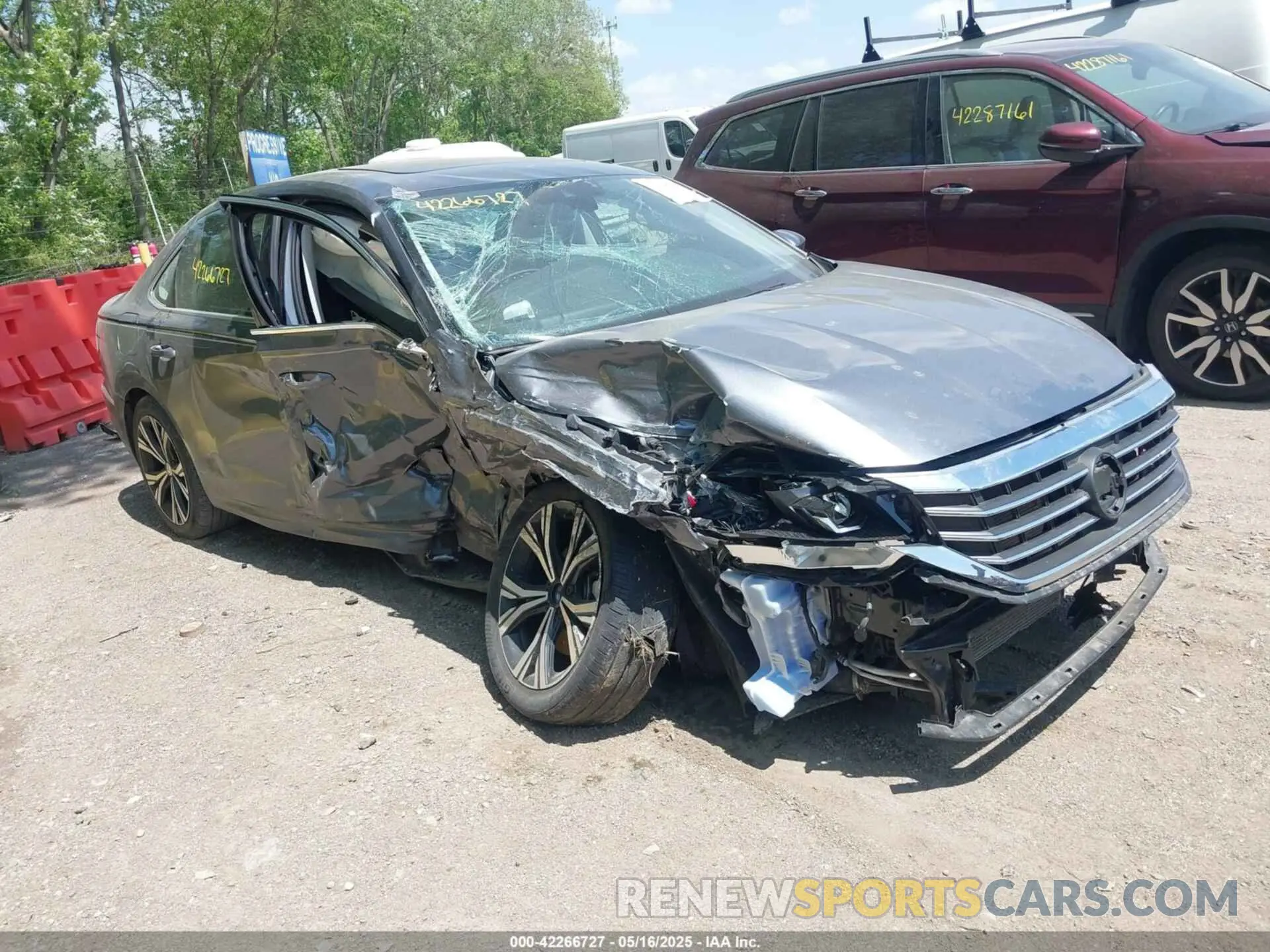 1 Photograph of a damaged car 1VWSA7A3XMC007790 VOLKSWAGEN PASSAT 2021