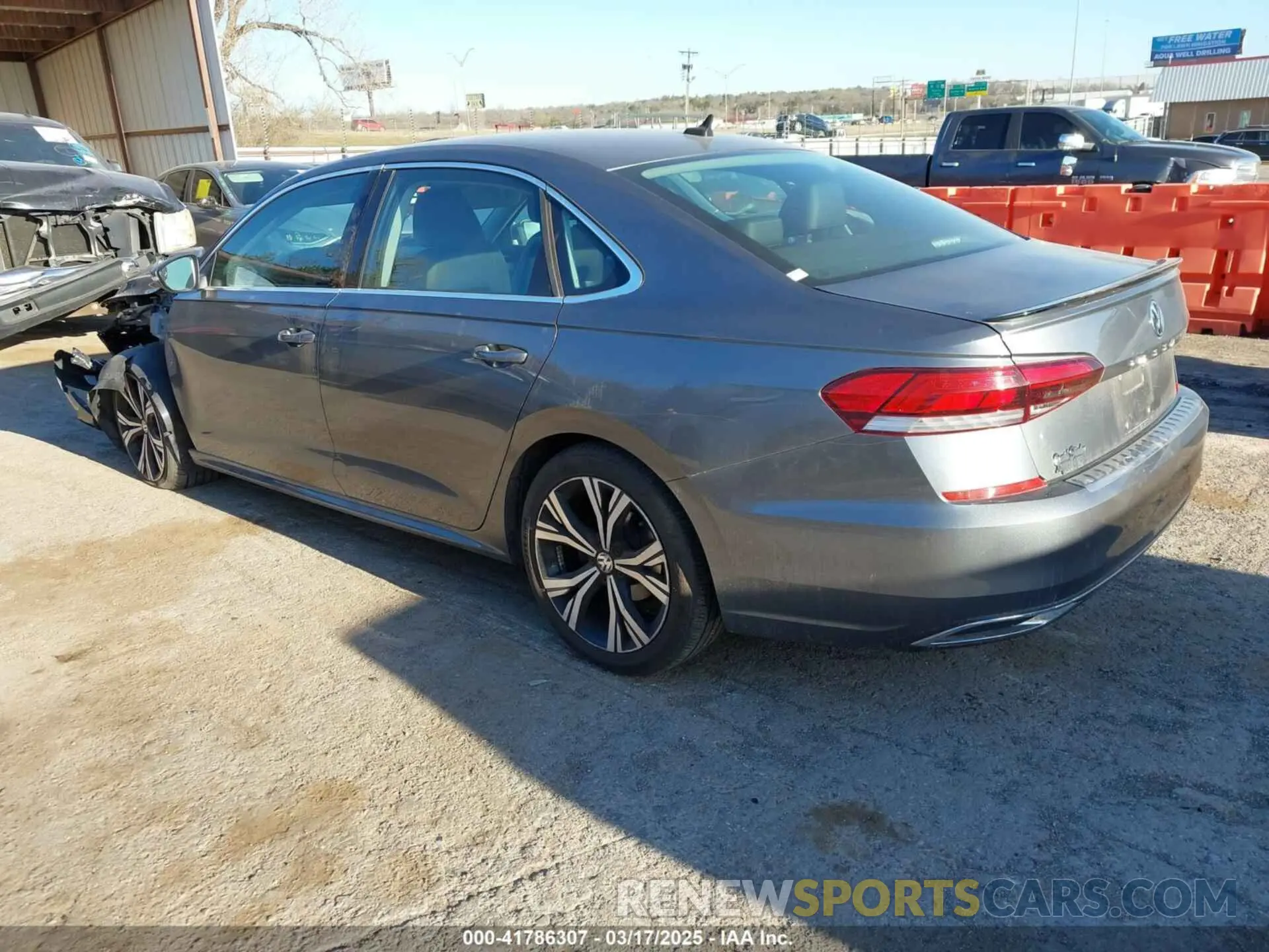 3 Photograph of a damaged car 1VWSA7A3XMC008583 VOLKSWAGEN PASSAT 2021