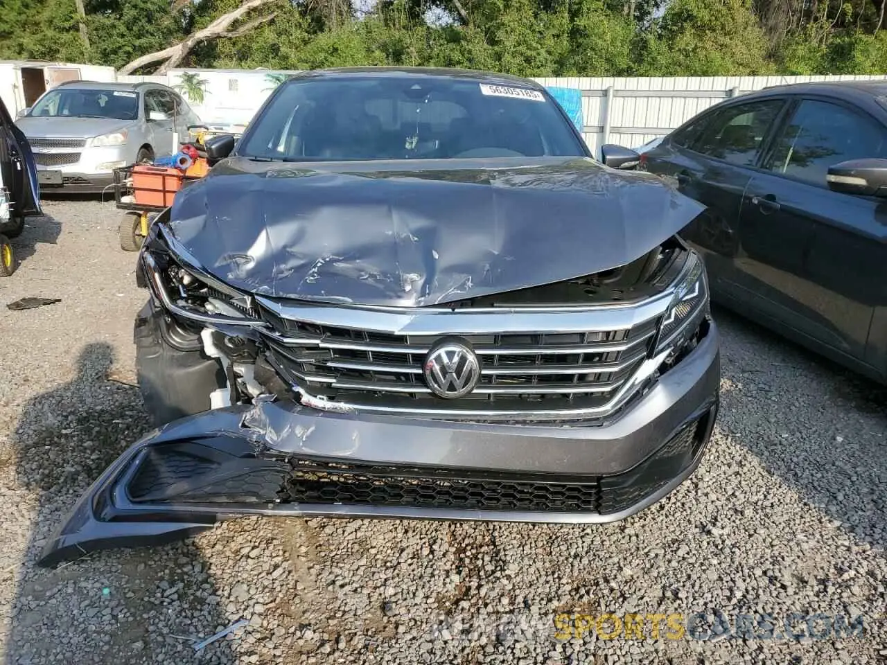 5 Photograph of a damaged car 1VWMA7A30NC003922 VOLKSWAGEN PASSAT 2022