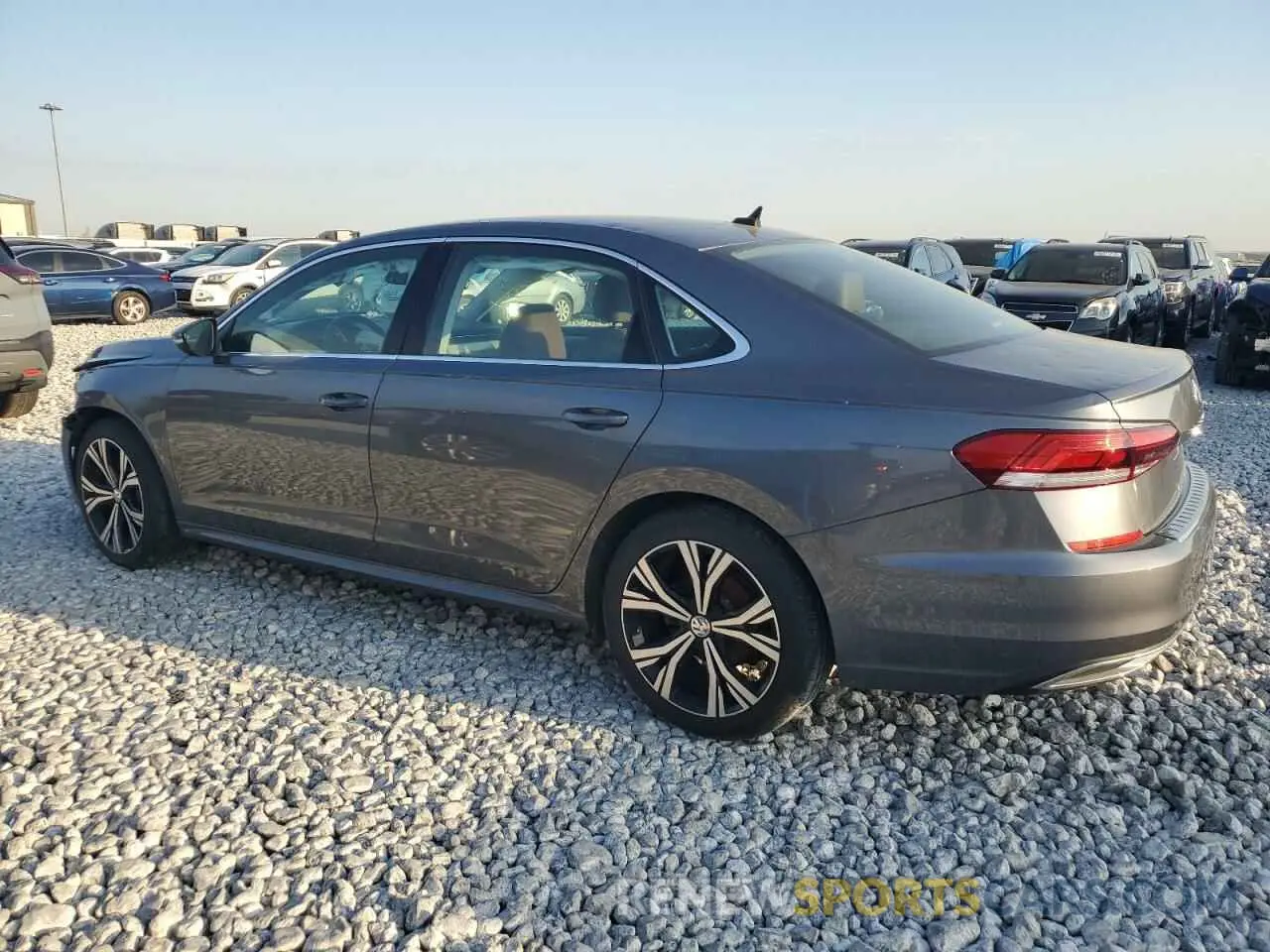 2 Photograph of a damaged car 1VWSA7A30NC004348 VOLKSWAGEN PASSAT 2022