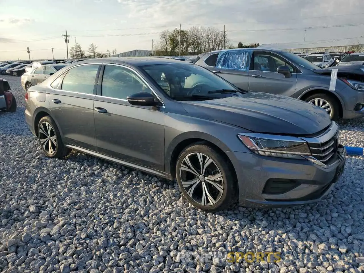 4 Photograph of a damaged car 1VWSA7A30NC004348 VOLKSWAGEN PASSAT 2022
