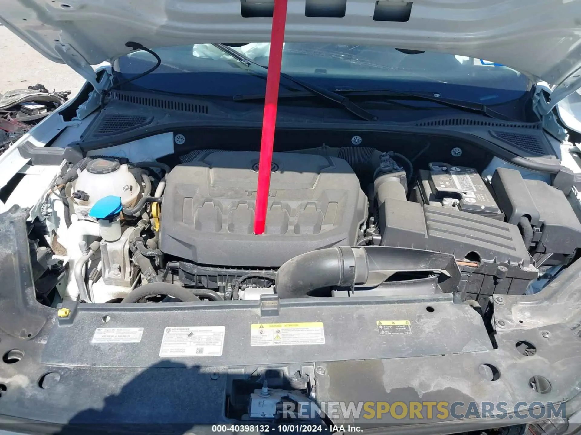10 Photograph of a damaged car 1VWSA7A30NC007380 VOLKSWAGEN PASSAT 2022