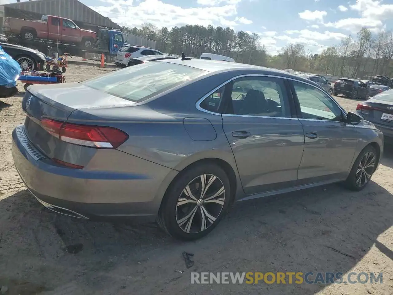 3 Photograph of a damaged car 1VWSA7A30NC008898 VOLKSWAGEN PASSAT 2022