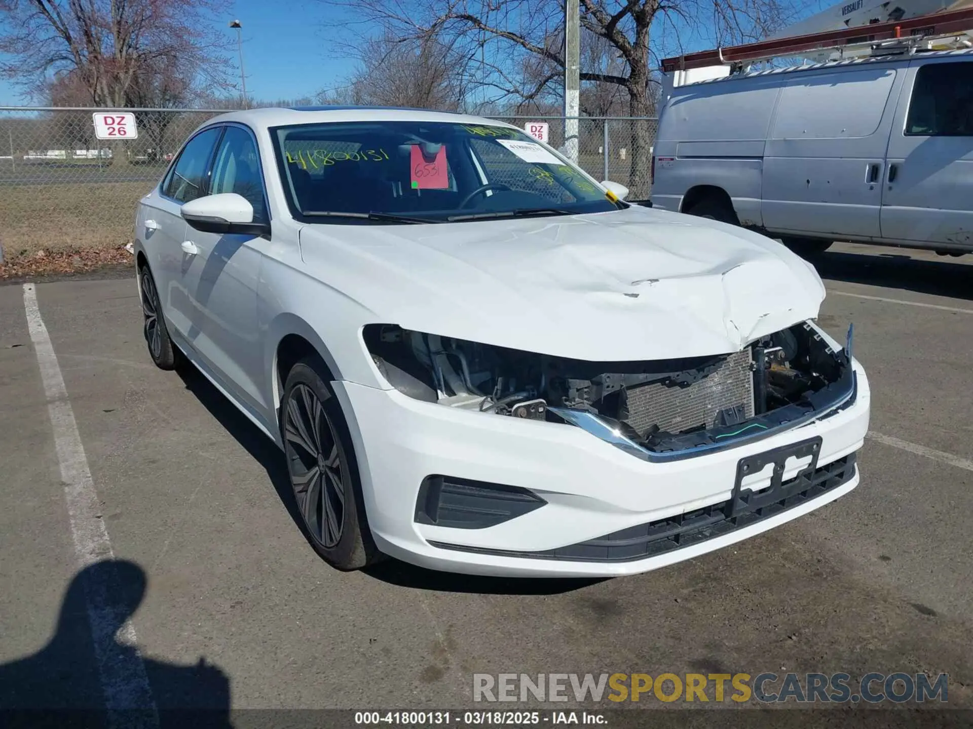 1 Photograph of a damaged car 1VWSA7A31NC009400 VOLKSWAGEN PASSAT 2022