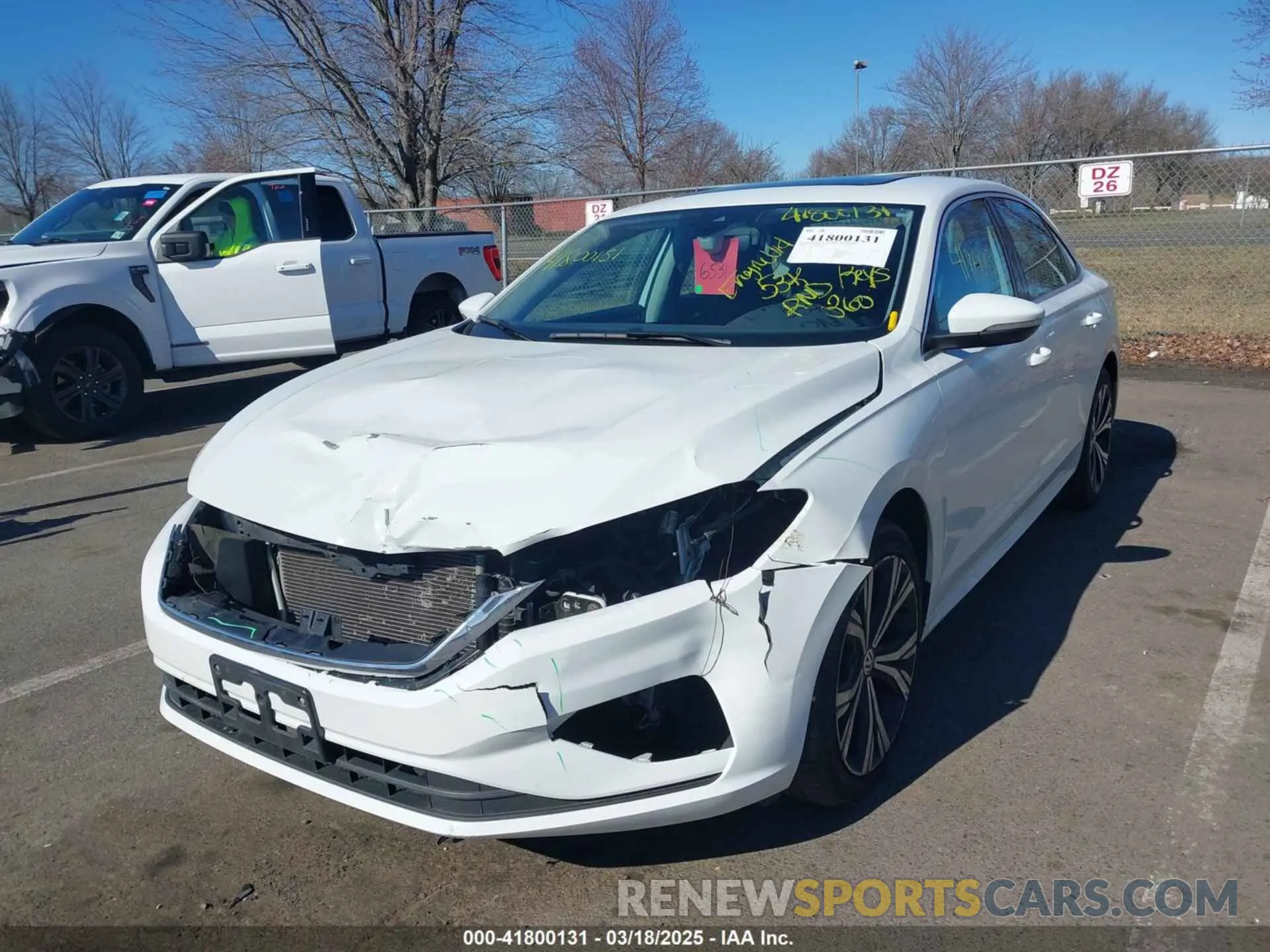 2 Photograph of a damaged car 1VWSA7A31NC009400 VOLKSWAGEN PASSAT 2022