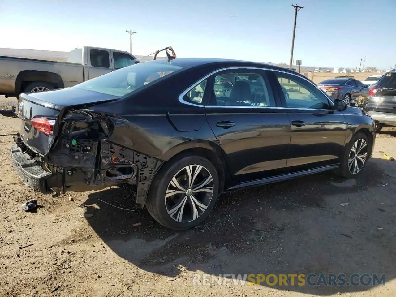 3 Photograph of a damaged car 1VWSA7A33NC004957 VOLKSWAGEN PASSAT 2022