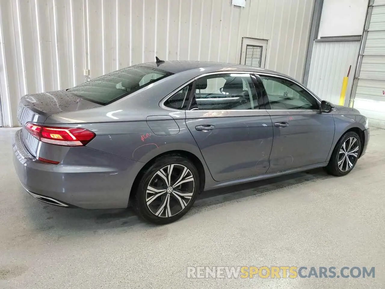 3 Photograph of a damaged car 1VWSA7A33NC009396 VOLKSWAGEN PASSAT 2022