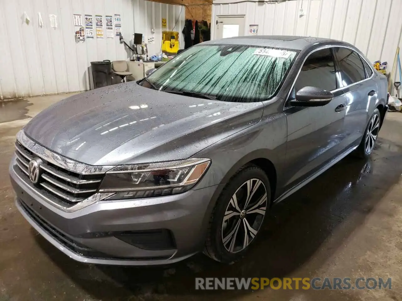 1 Photograph of a damaged car 1VWSA7A35NC000604 VOLKSWAGEN PASSAT 2022