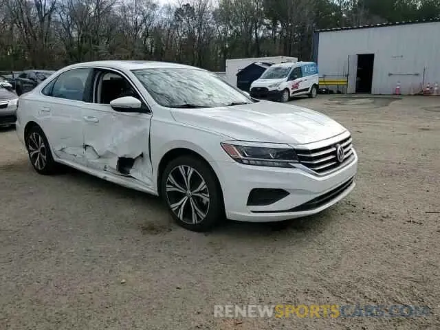 11 Photograph of a damaged car 1VWSA7A35NC000666 VOLKSWAGEN PASSAT 2022