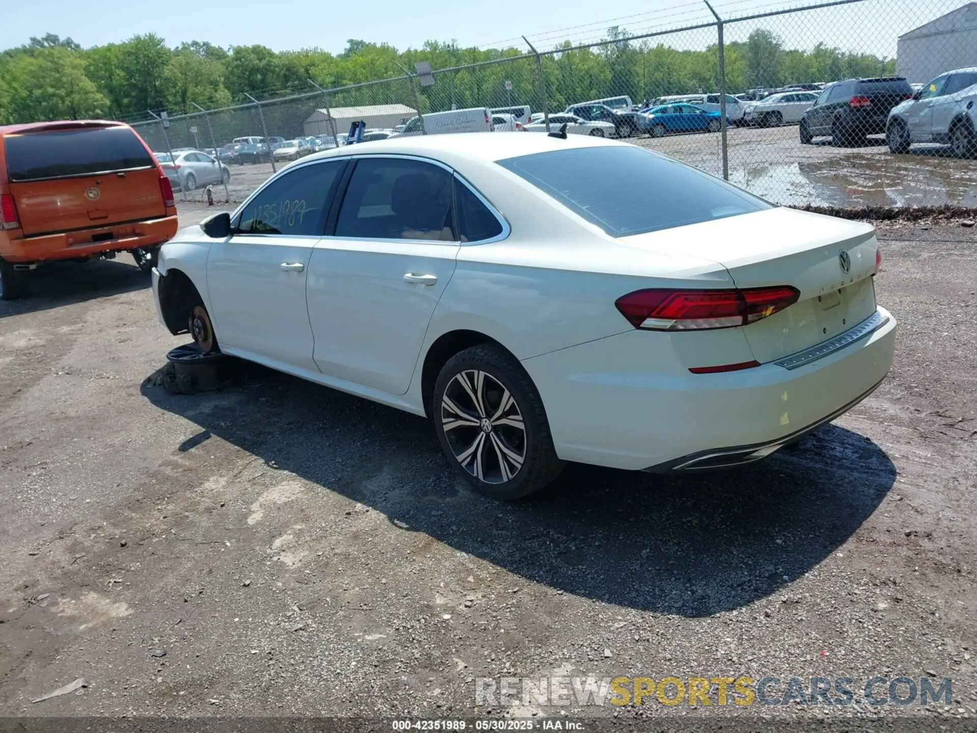 3 Photograph of a damaged car 1VWSA7A36NC001874 VOLKSWAGEN PASSAT 2022