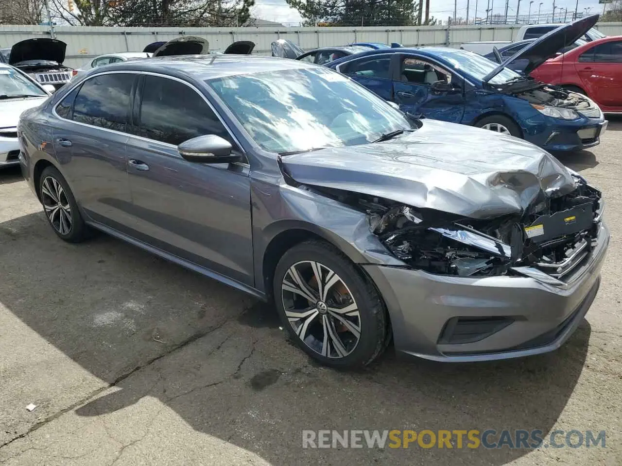 4 Photograph of a damaged car 1VWSA7A37NC007960 VOLKSWAGEN PASSAT 2022