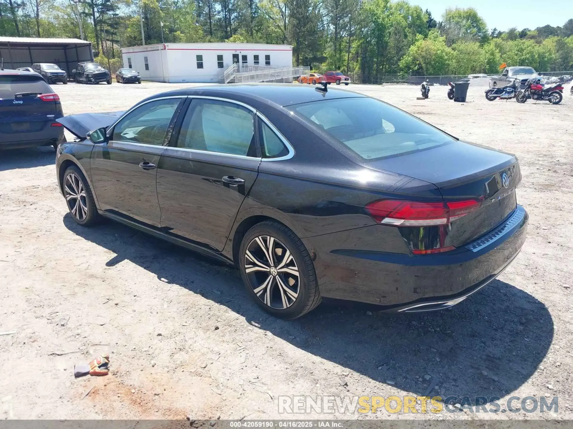 3 Photograph of a damaged car 1VWSA7A38NC001715 VOLKSWAGEN PASSAT 2022