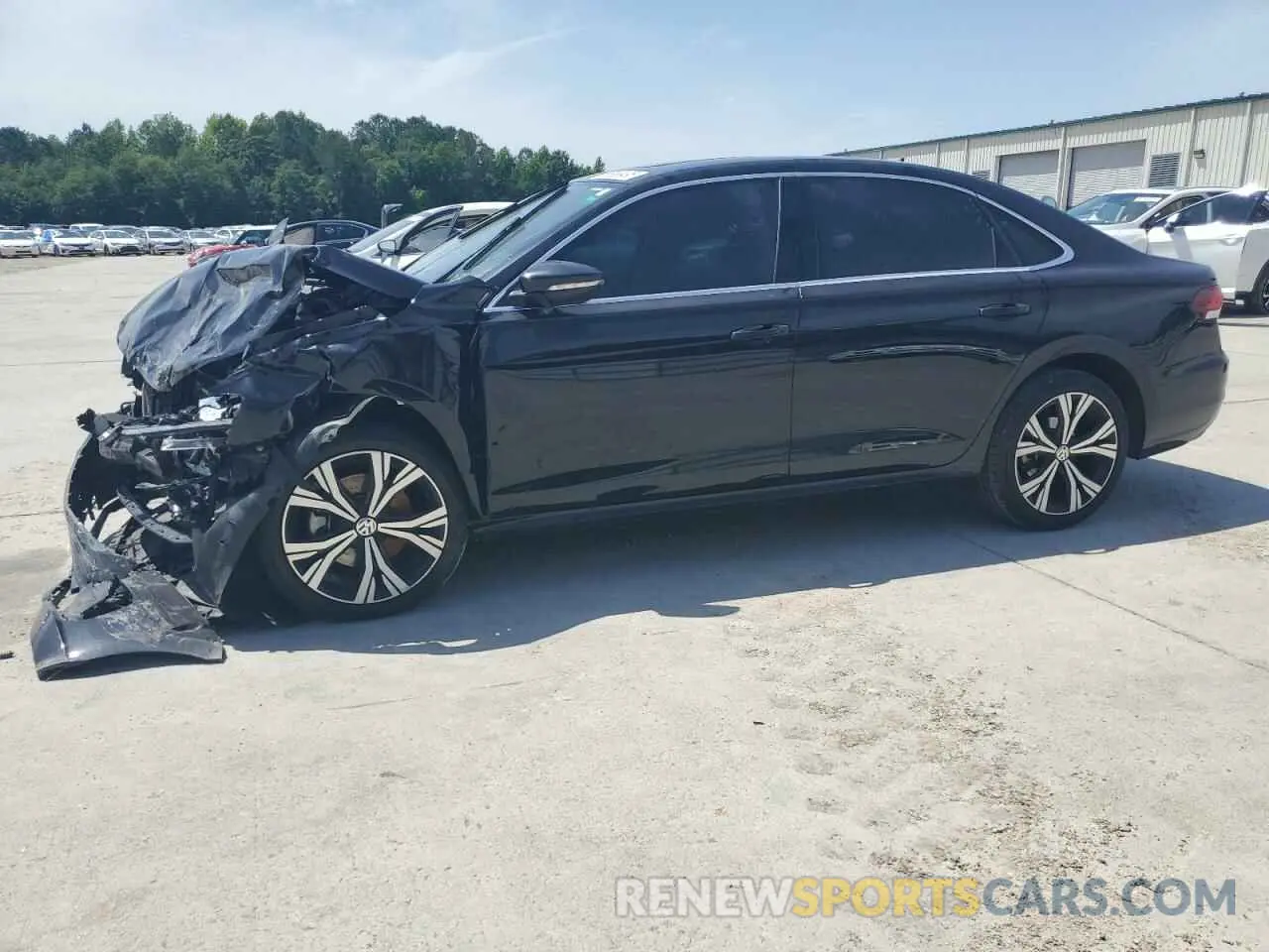 1 Photograph of a damaged car 1VWSA7A39NC004123 VOLKSWAGEN PASSAT 2022