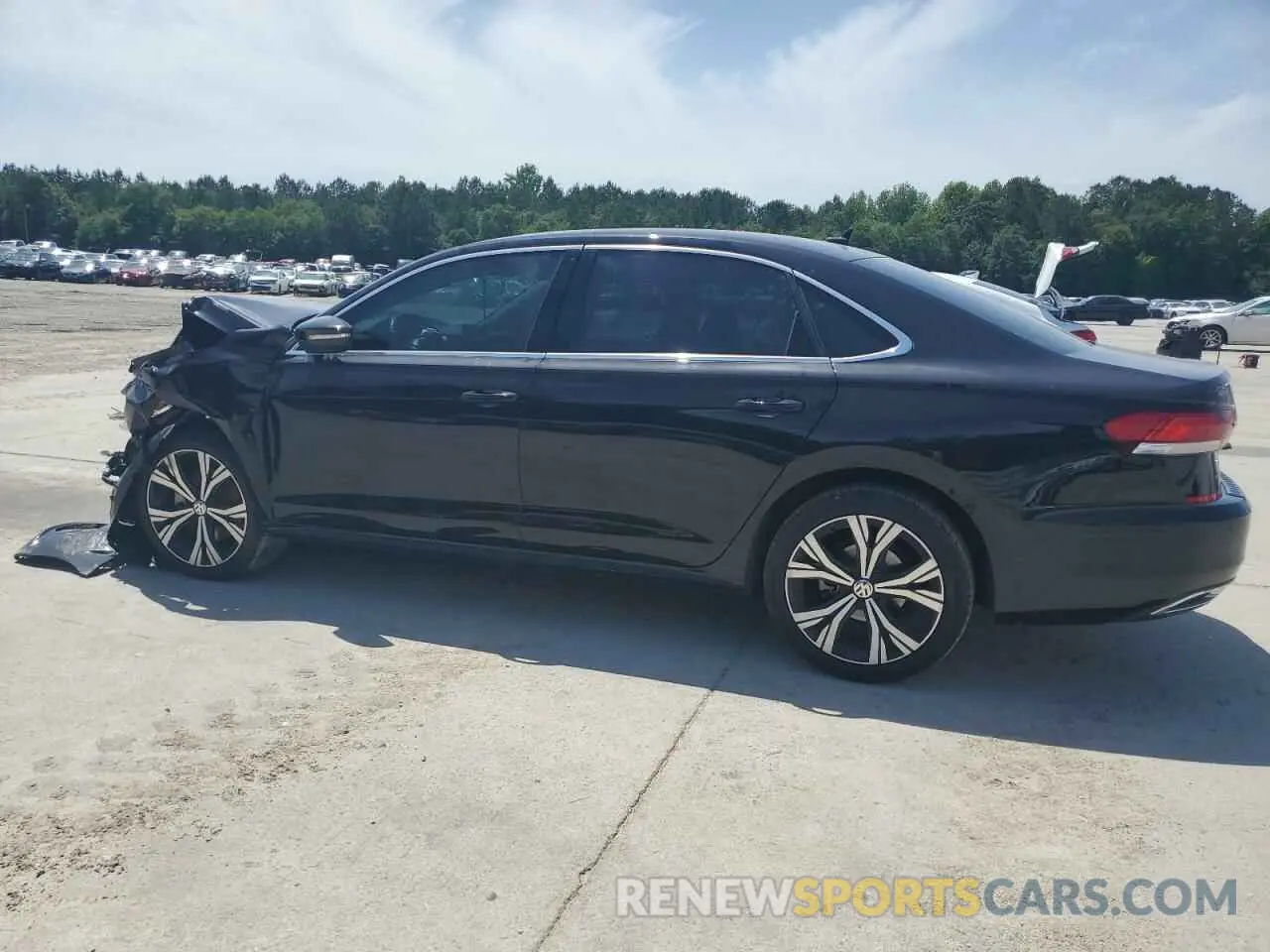 2 Photograph of a damaged car 1VWSA7A39NC004123 VOLKSWAGEN PASSAT 2022