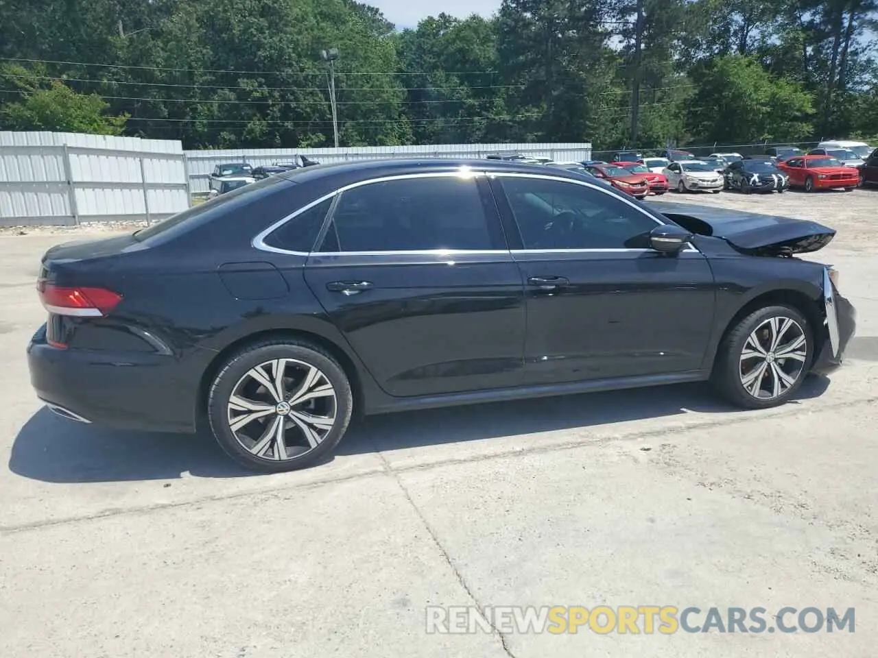 3 Photograph of a damaged car 1VWSA7A39NC004123 VOLKSWAGEN PASSAT 2022