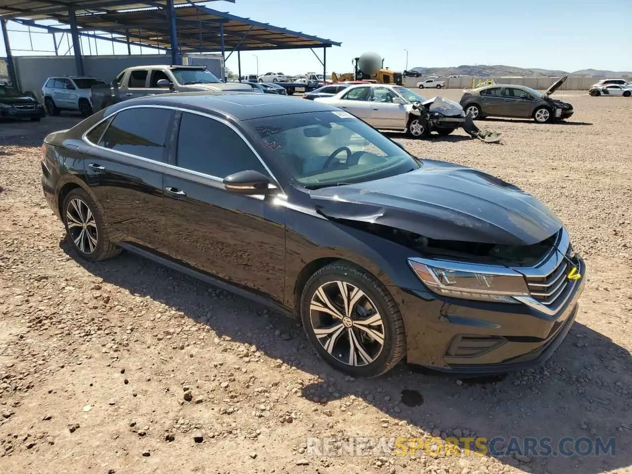 4 Photograph of a damaged car 1VWSA7A3XNC000341 VOLKSWAGEN PASSAT 2022