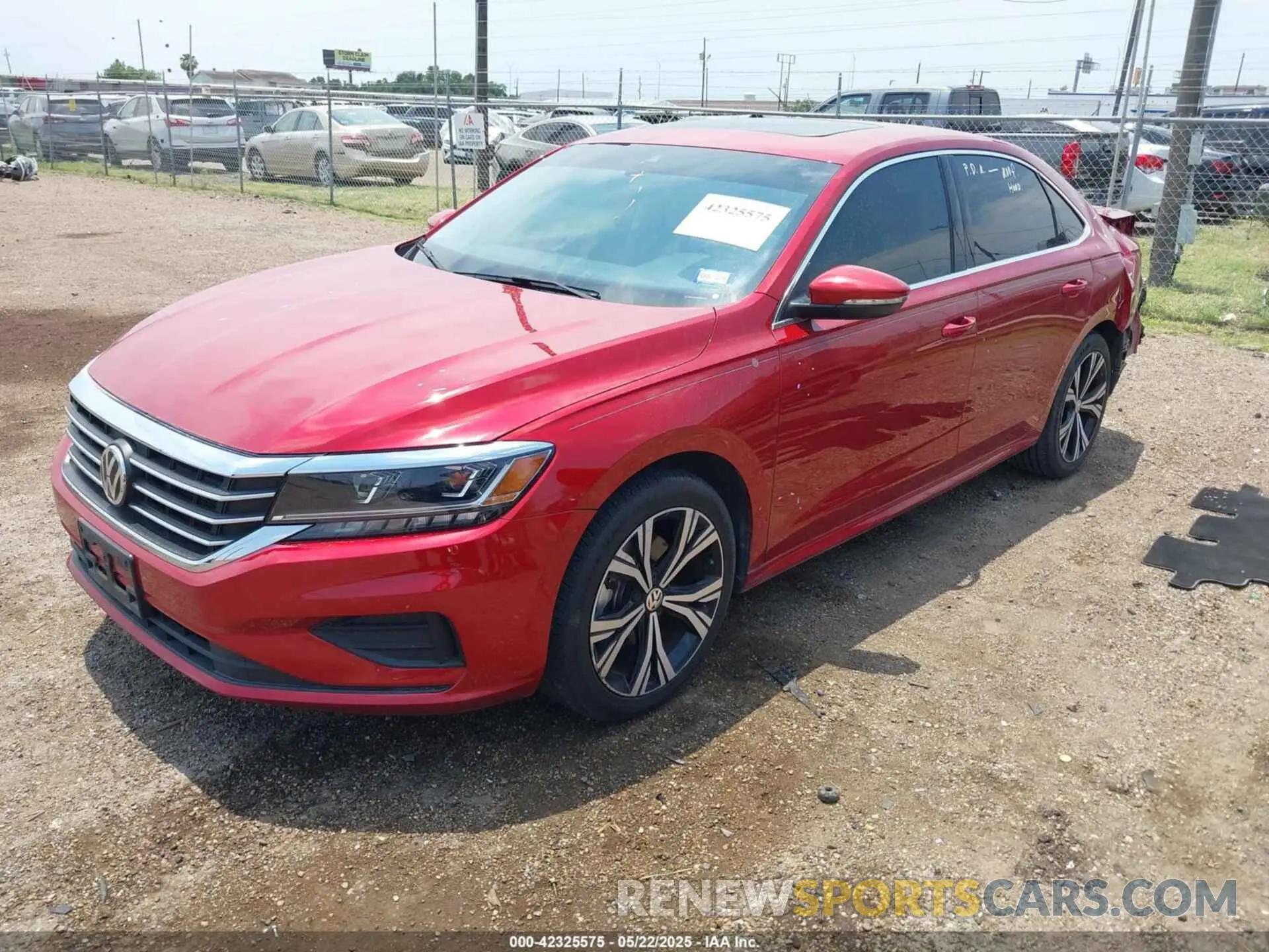 2 Photograph of a damaged car 1VWSA7A3XNC002431 VOLKSWAGEN PASSAT 2022