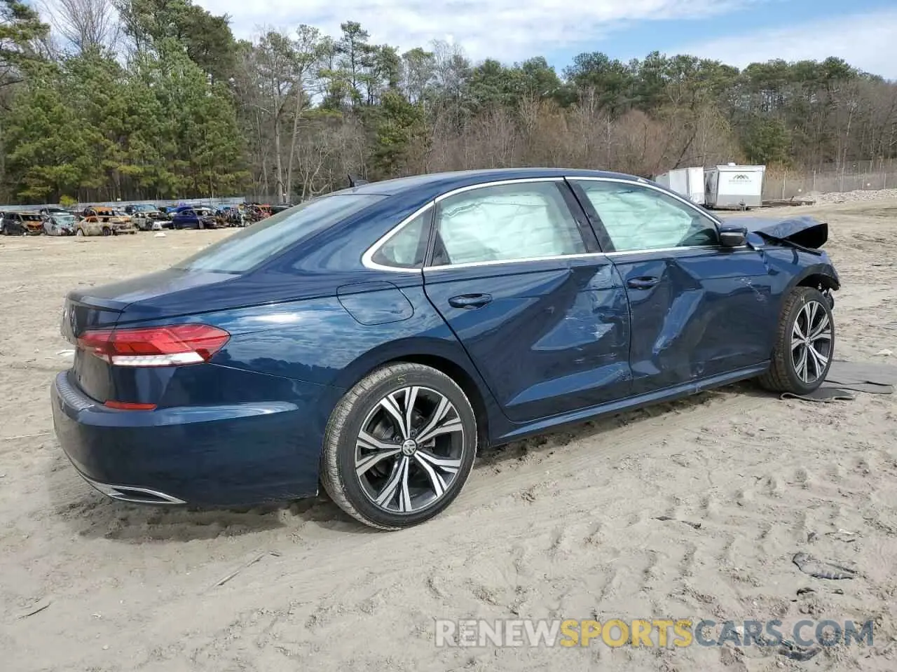 3 Photograph of a damaged car 1VWSA7A3XNC007662 VOLKSWAGEN PASSAT 2022