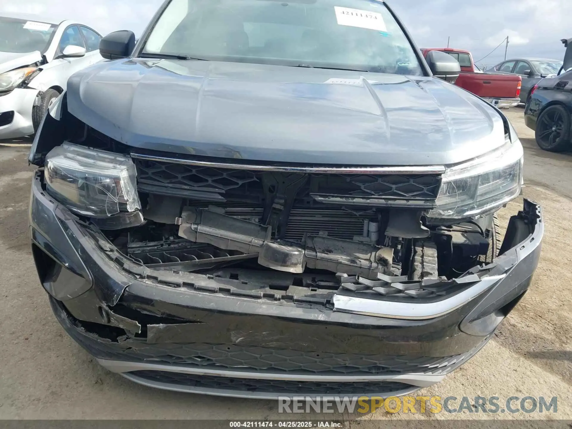 6 Photograph of a damaged car 3VVCX7B24NM041463 VOLKSWAGEN TAOS 2022