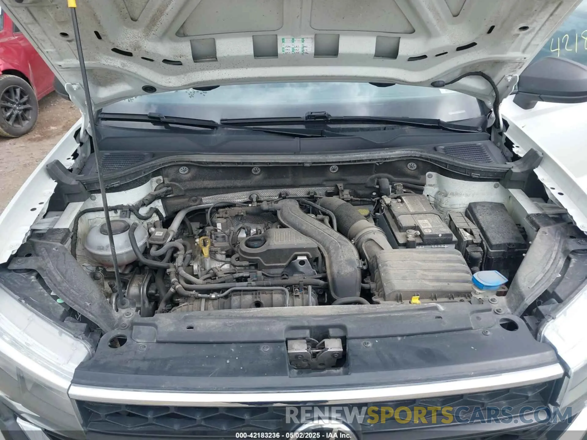 10 Photograph of a damaged car 3VVDX7B26NM002328 VOLKSWAGEN TAOS 2022