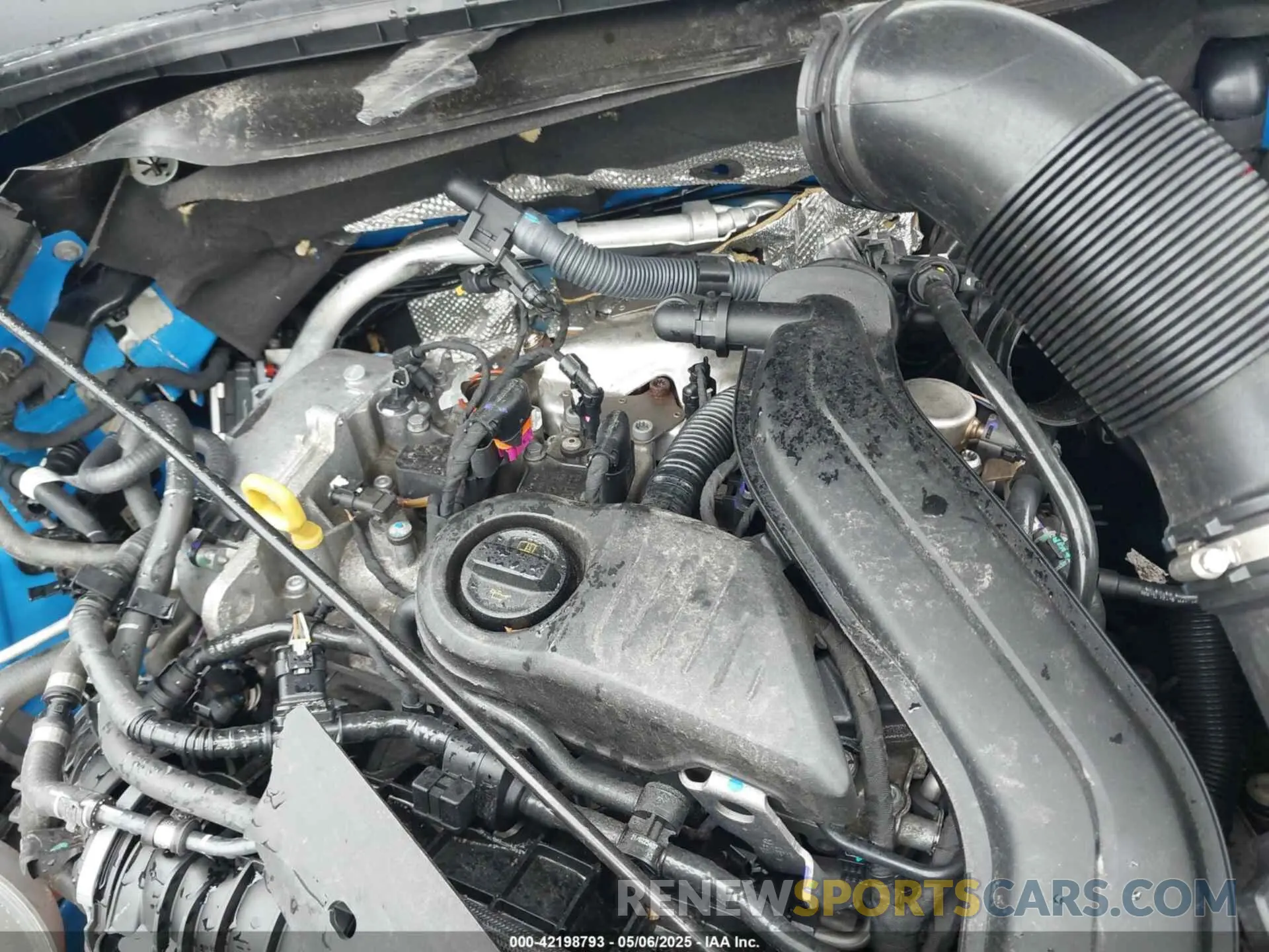 10 Photograph of a damaged car 3VVLX7B26NM038287 VOLKSWAGEN TAOS 2022
