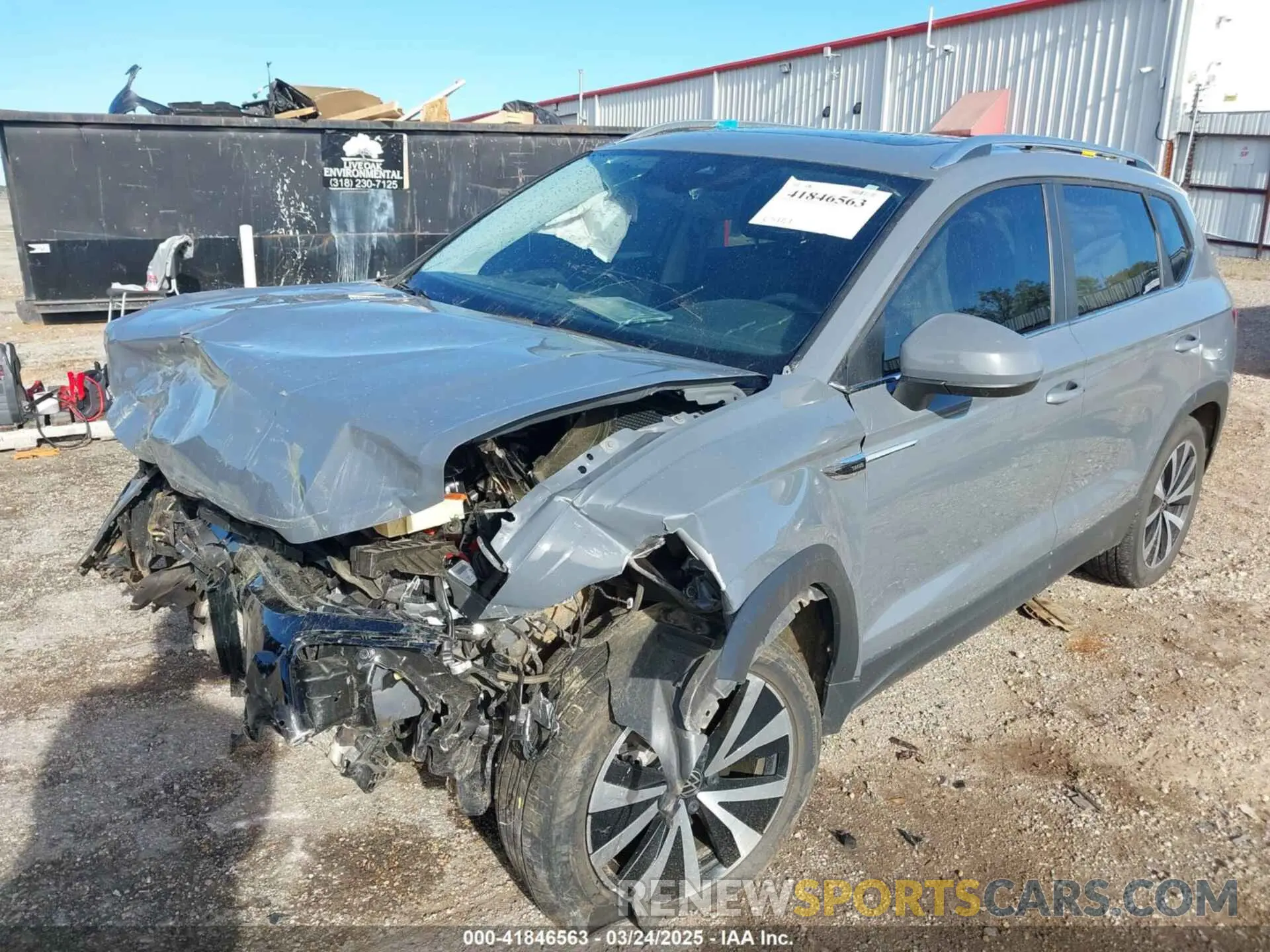 18 Photograph of a damaged car 3VVLX7B26NM077297 VOLKSWAGEN TAOS 2022