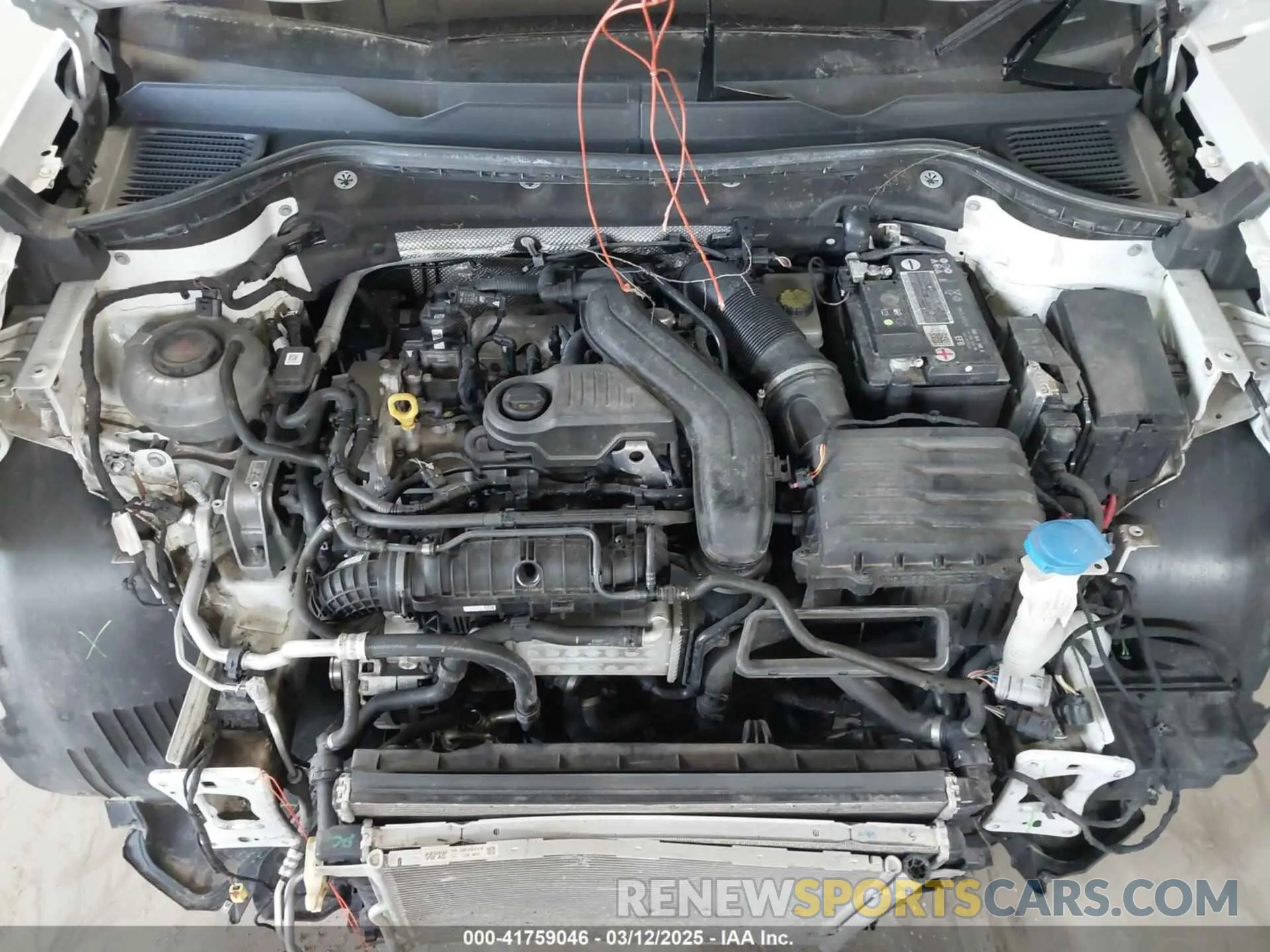 10 Photograph of a damaged car 3VVMX7B24NM036848 VOLKSWAGEN TAOS 2022