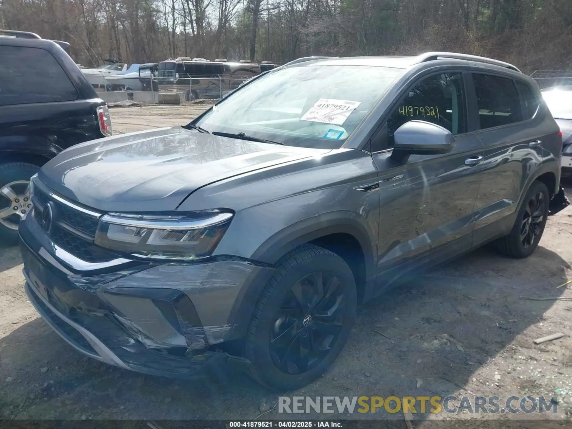 2 Photograph of a damaged car 3VVPX7B27NM087953 VOLKSWAGEN TAOS 2022