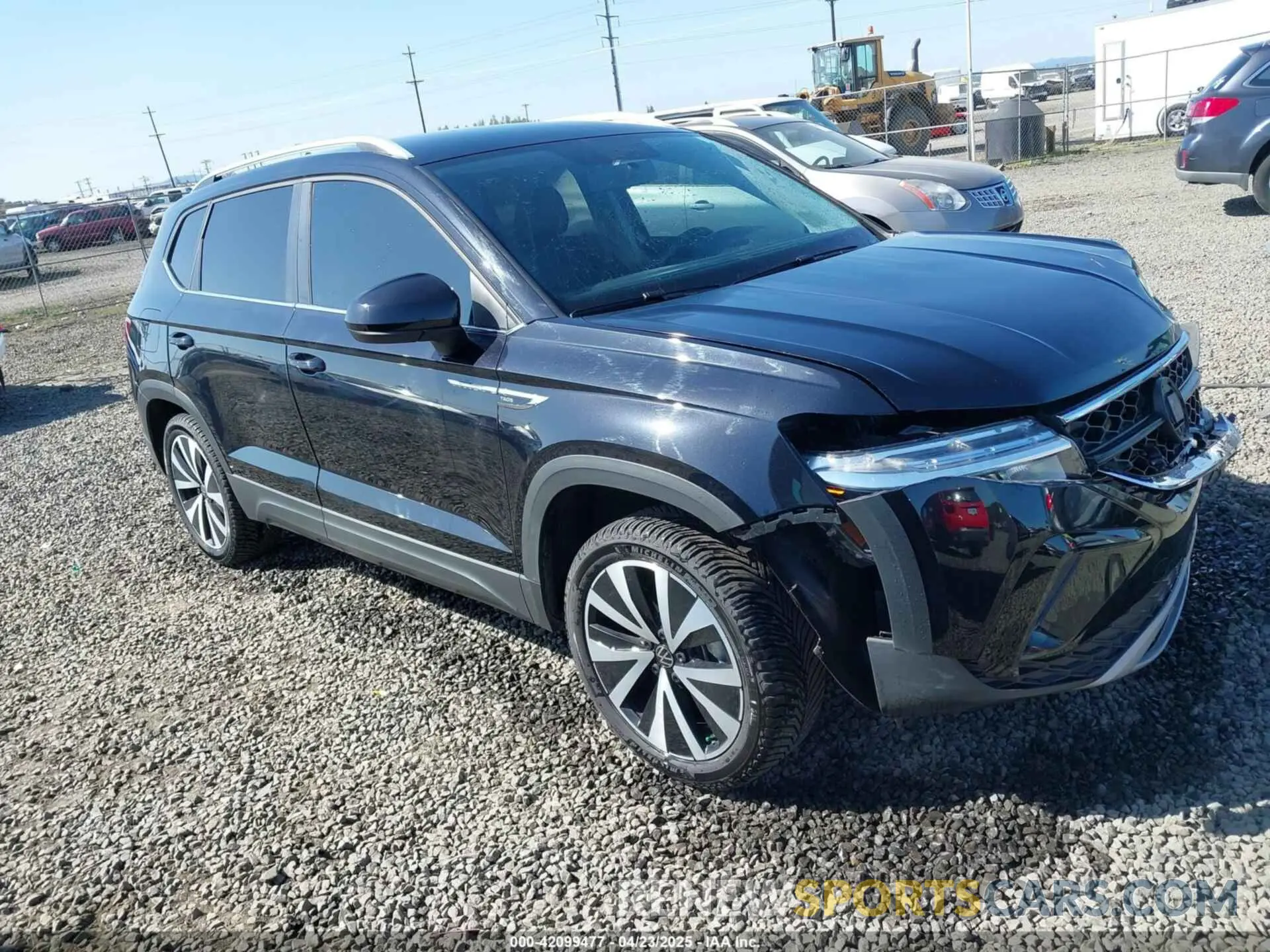 1 Photograph of a damaged car 3VVRX7B21NM038398 VOLKSWAGEN TAOS 2022