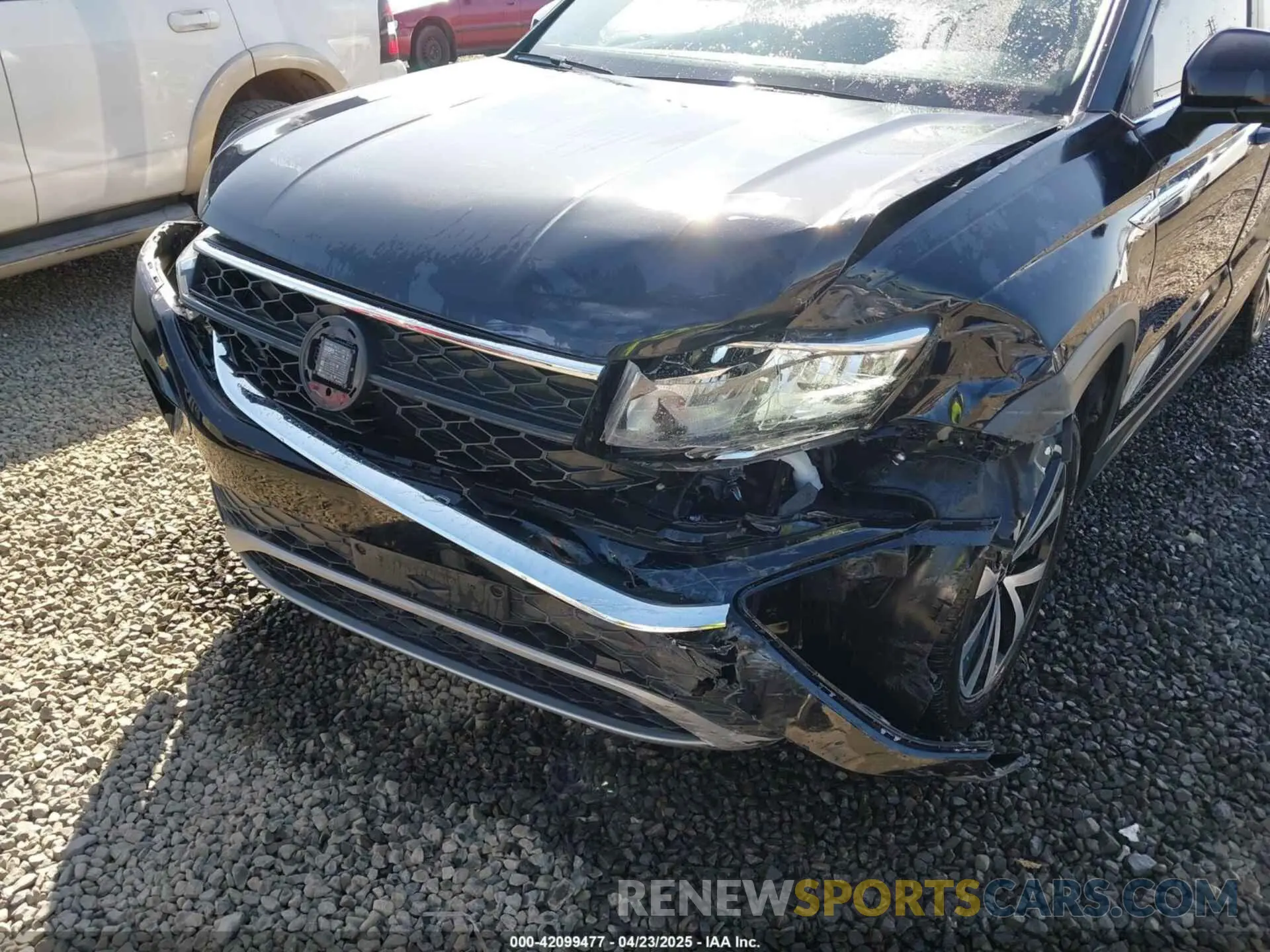 6 Photograph of a damaged car 3VVRX7B21NM038398 VOLKSWAGEN TAOS 2022