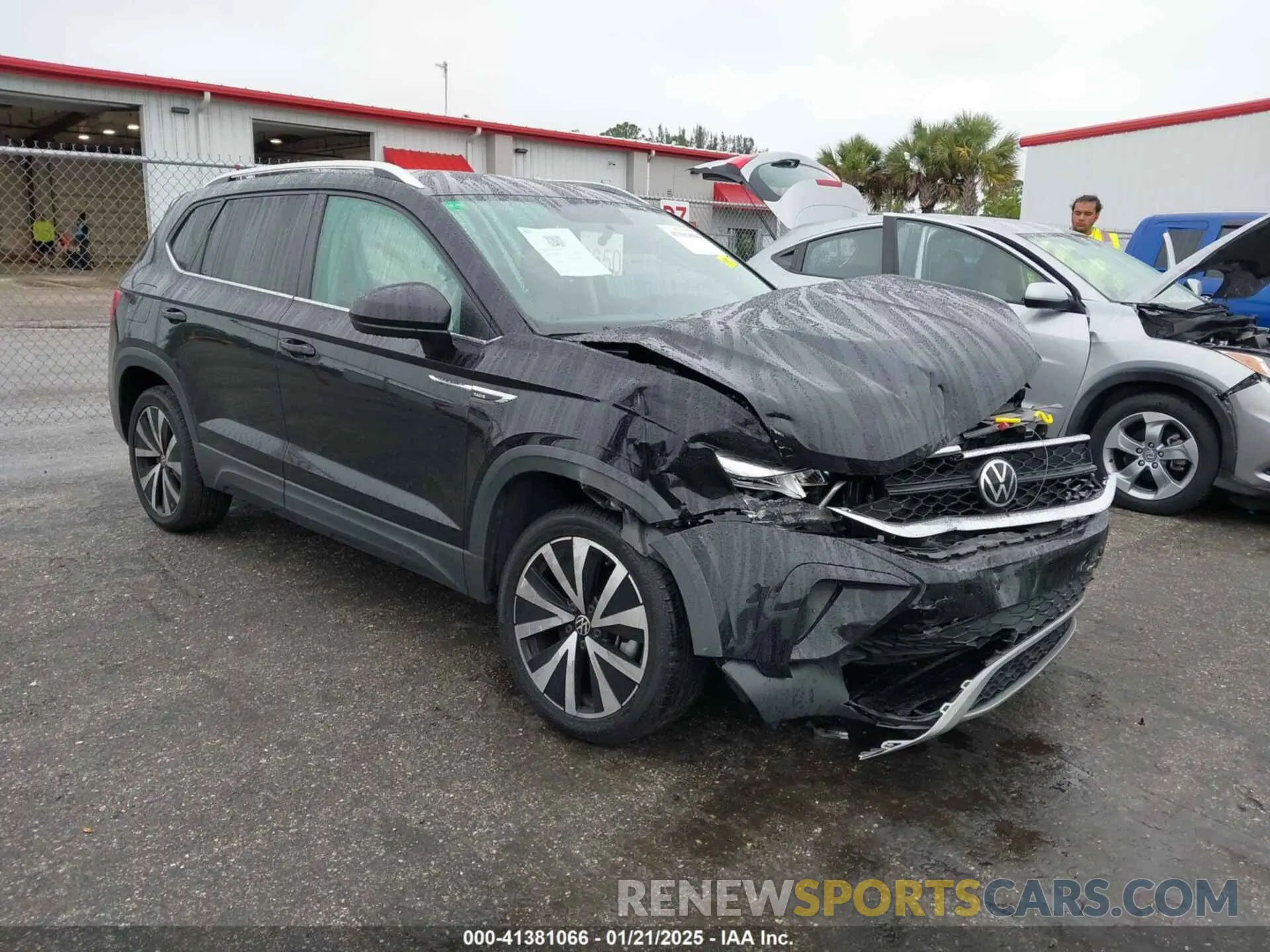 1 Photograph of a damaged car 3VVRX7B22NM059986 VOLKSWAGEN TAOS 2022