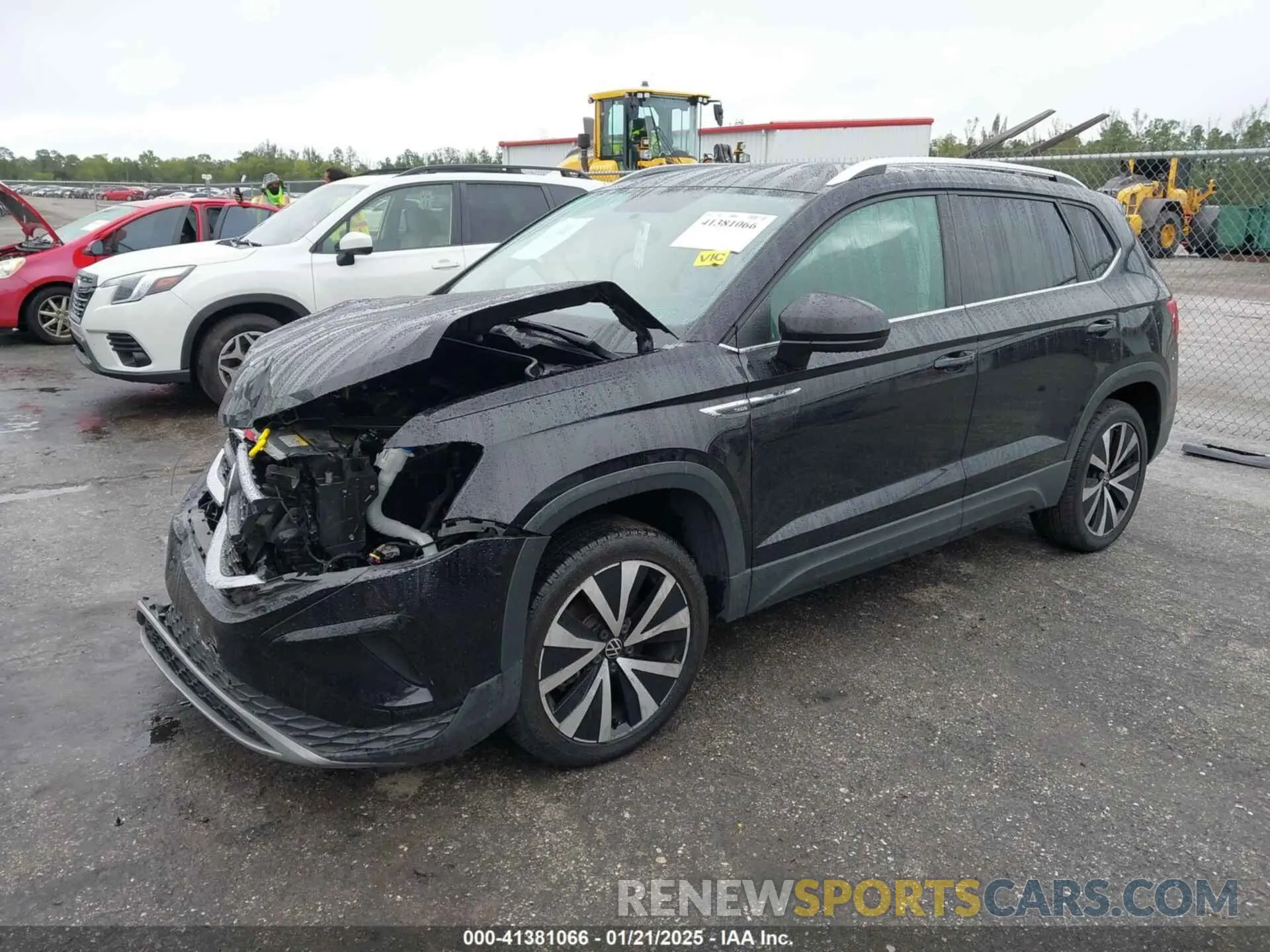 2 Photograph of a damaged car 3VVRX7B22NM059986 VOLKSWAGEN TAOS 2022