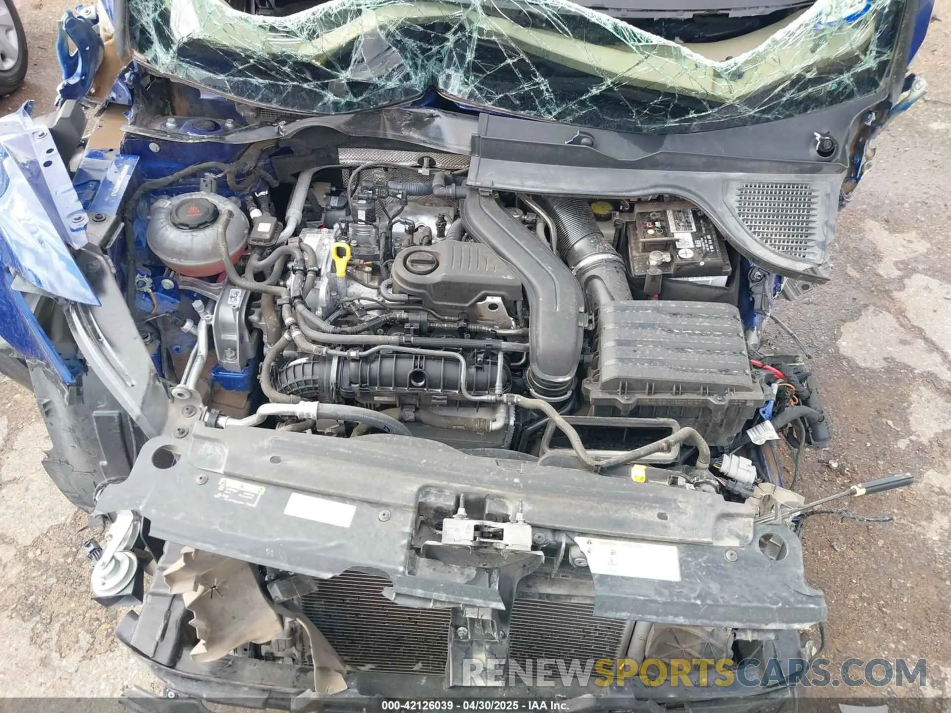 10 Photograph of a damaged car 3VVRX7B22NM087741 VOLKSWAGEN TAOS 2022