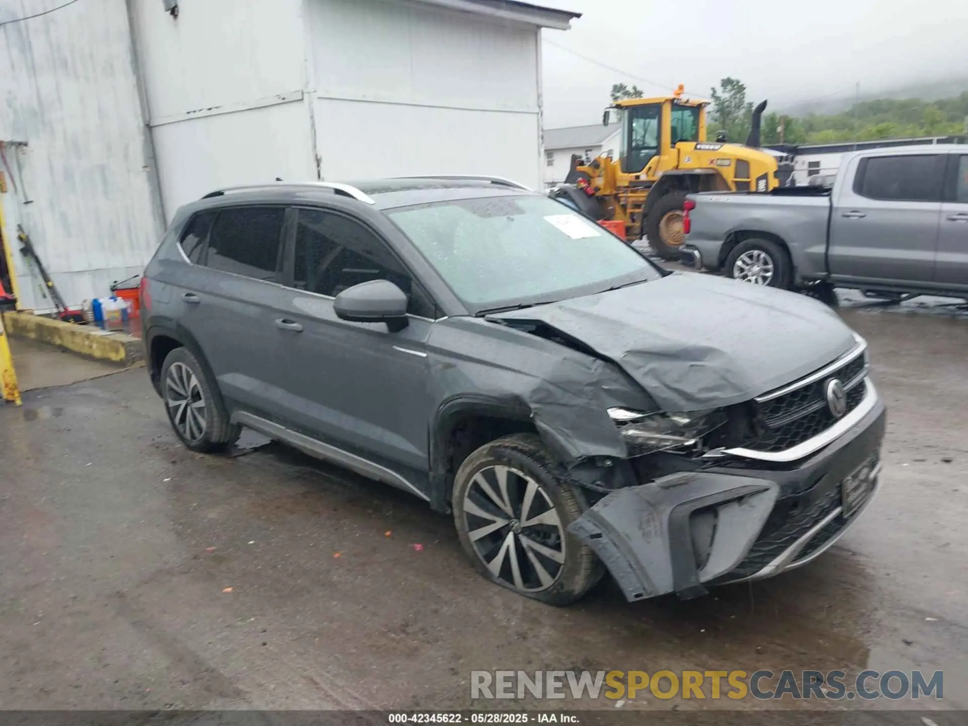 1 Photograph of a damaged car 3VVRX7B28NM013577 VOLKSWAGEN TAOS 2022