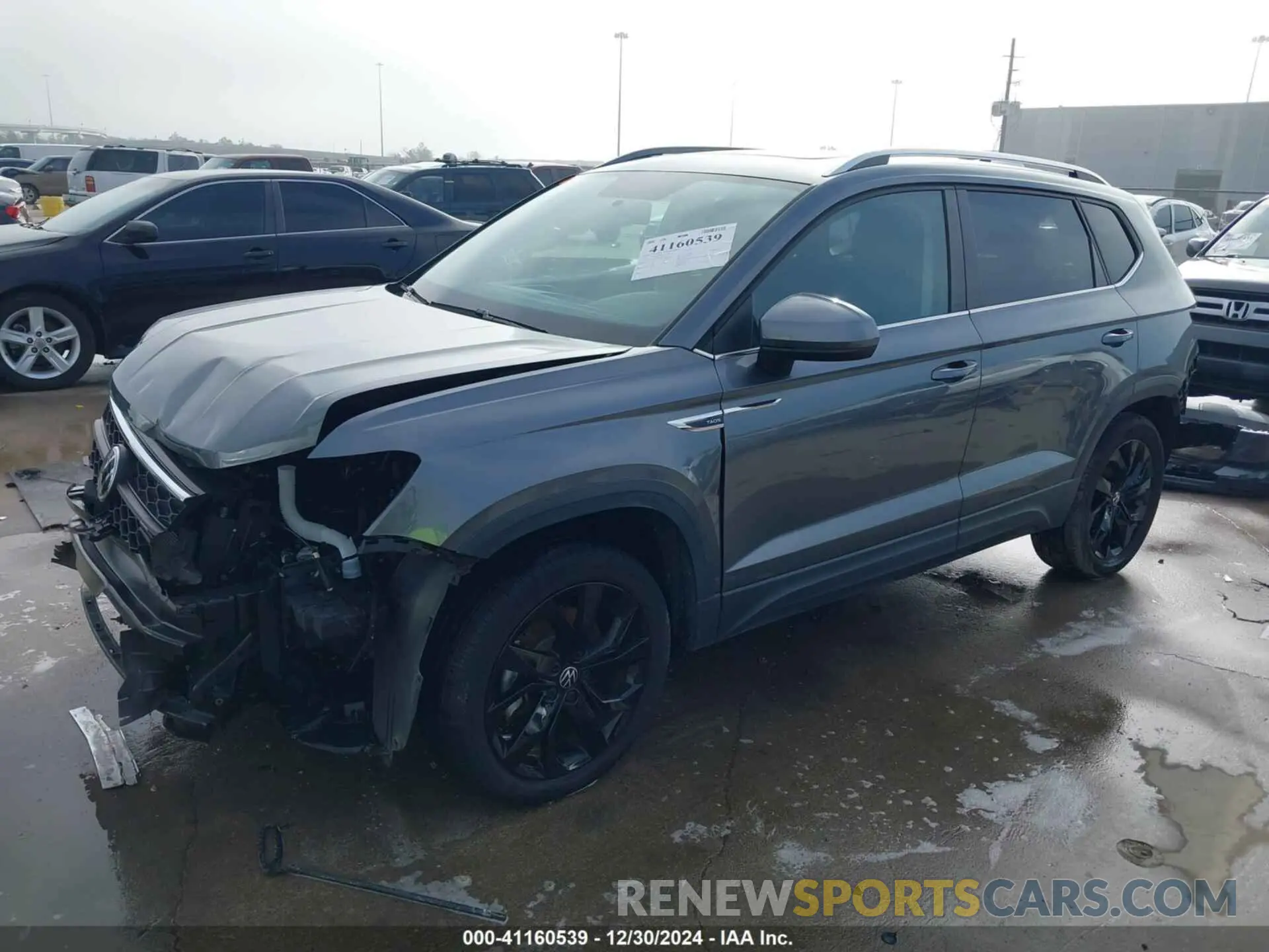 2 Photograph of a damaged car 3VVTX7B20NM052010 VOLKSWAGEN TAOS 2022