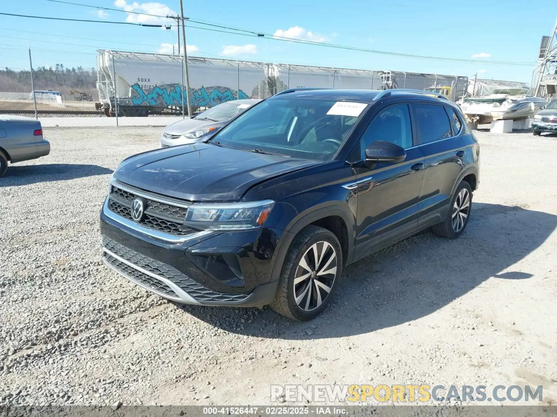 2 Photograph of a damaged car 3VVTX7B21NM012051 VOLKSWAGEN TAOS 2022