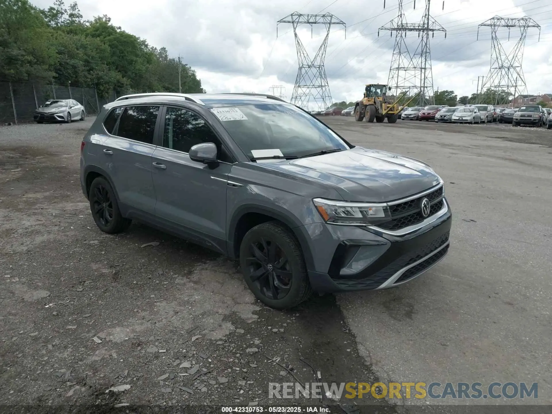 1 Photograph of a damaged car 3VVWX7B24NM027026 VOLKSWAGEN TAOS 2022