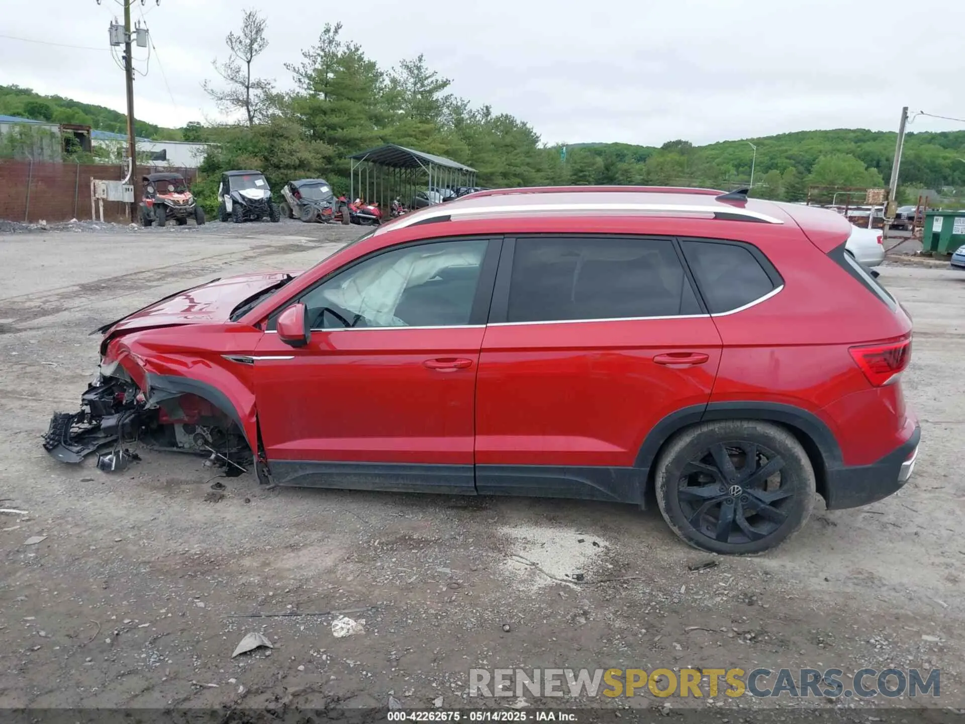 15 Photograph of a damaged car 3VVYX7B23NM069731 VOLKSWAGEN TAOS 2022