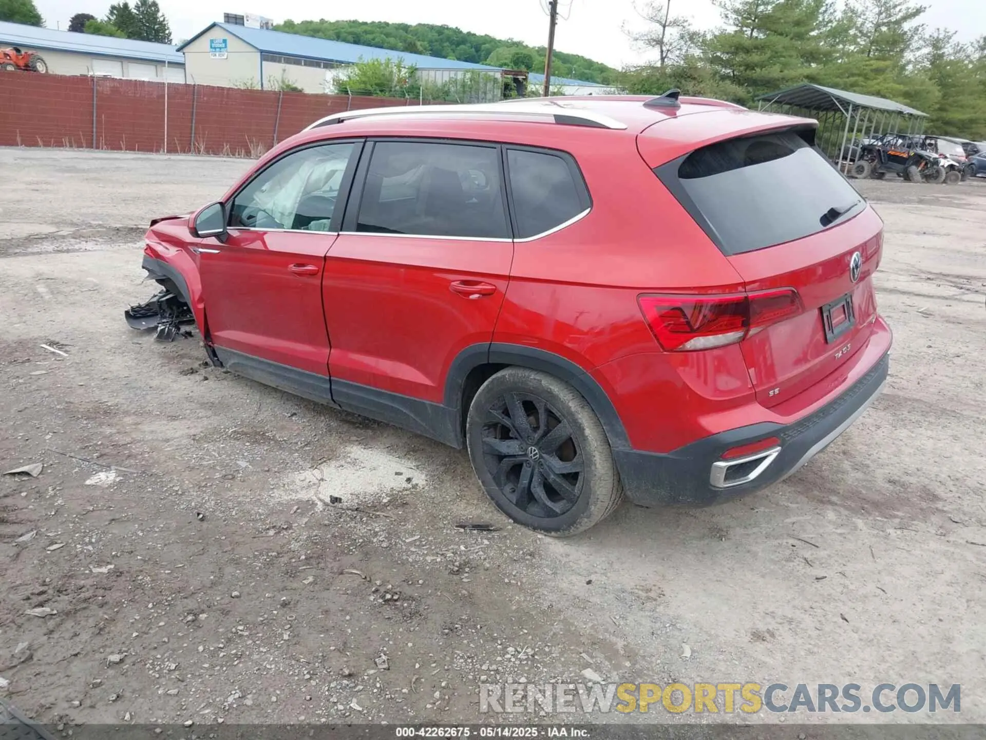 3 Photograph of a damaged car 3VVYX7B23NM069731 VOLKSWAGEN TAOS 2022