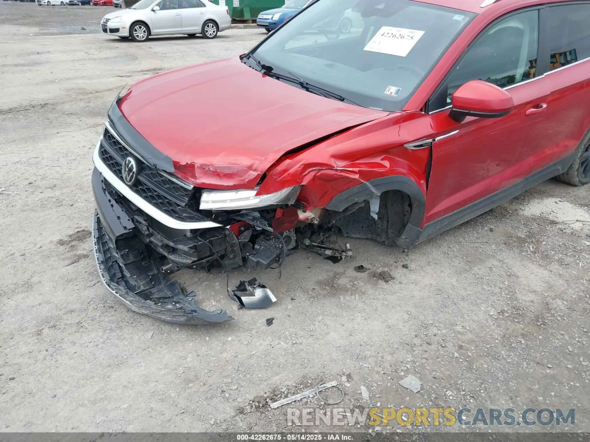 6 Photograph of a damaged car 3VVYX7B23NM069731 VOLKSWAGEN TAOS 2022