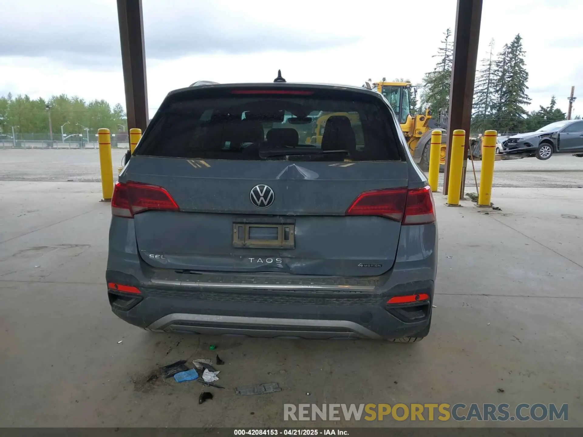 6 Photograph of a damaged car 3VV2X7B25PM337834 VOLKSWAGEN TAOS 2023