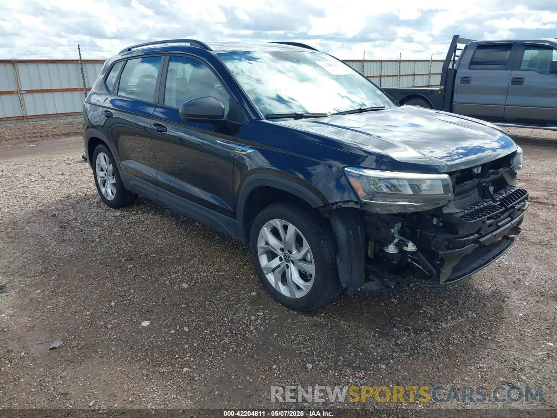 1 Photograph of a damaged car 3VVAX7B23PM309459 VOLKSWAGEN TAOS 2023
