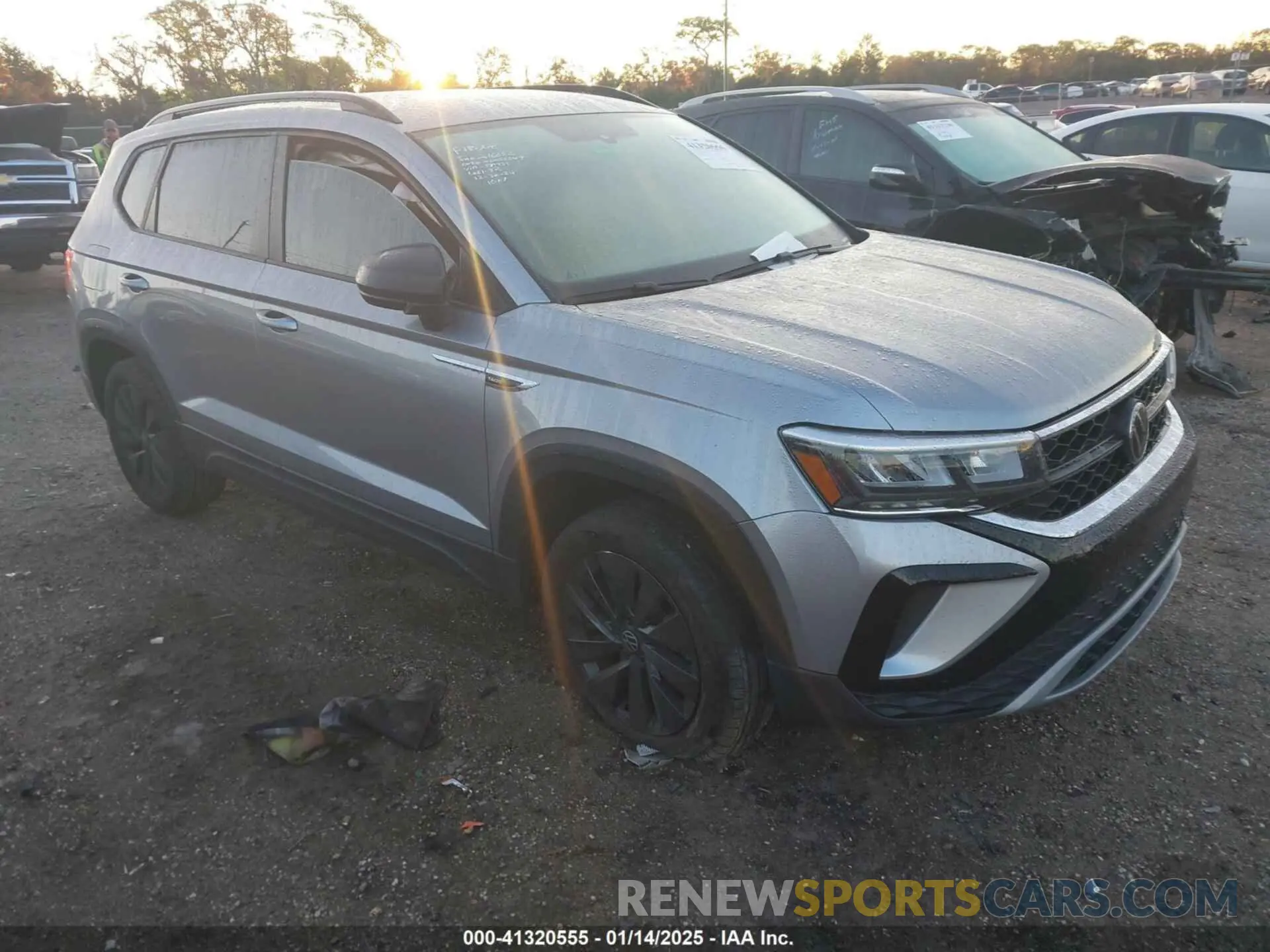 1 Photograph of a damaged car 3VVCX7B20PM371751 VOLKSWAGEN TAOS 2023