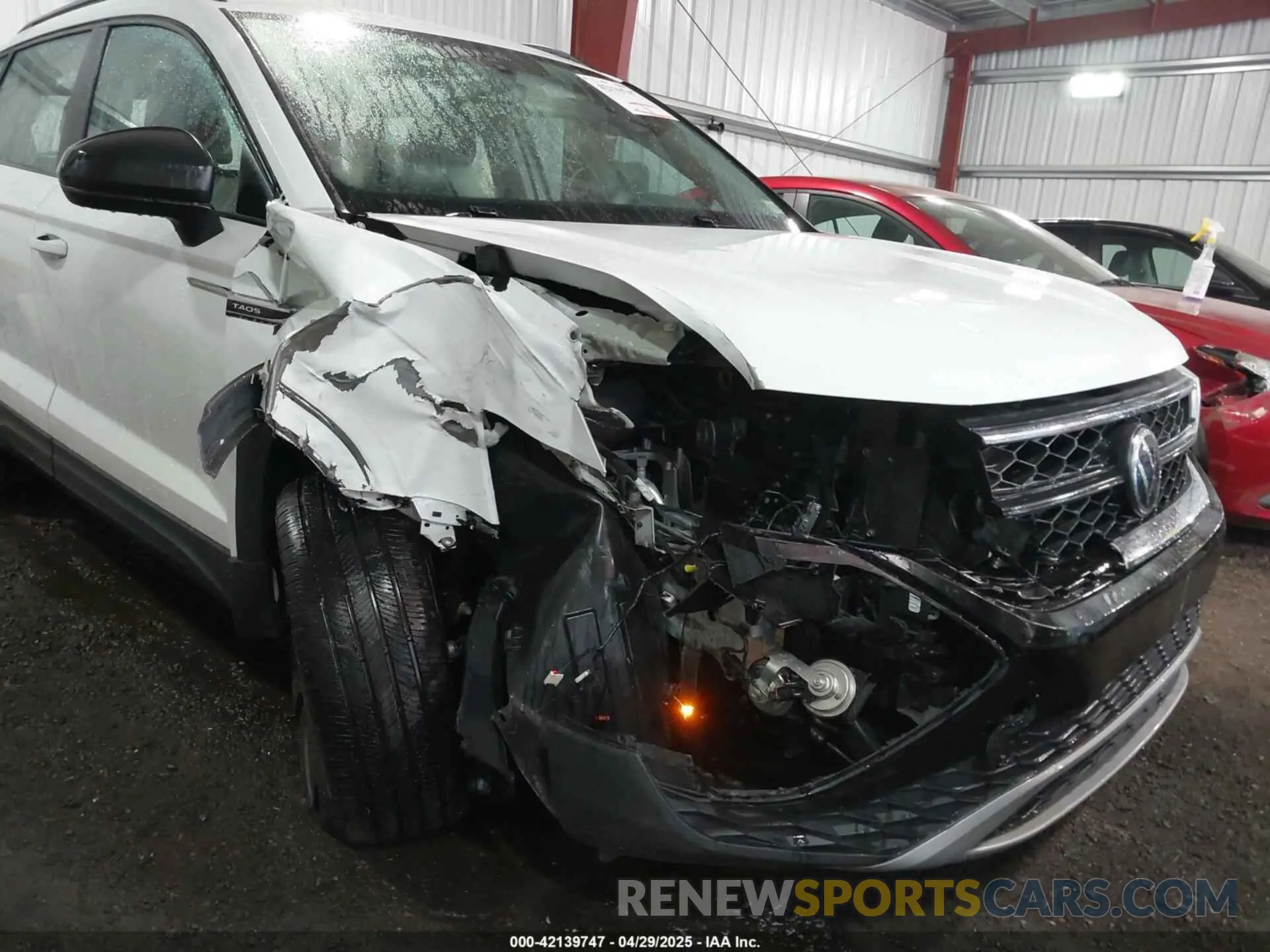 6 Photograph of a damaged car 3VVCX7B22PM307548 VOLKSWAGEN TAOS 2023