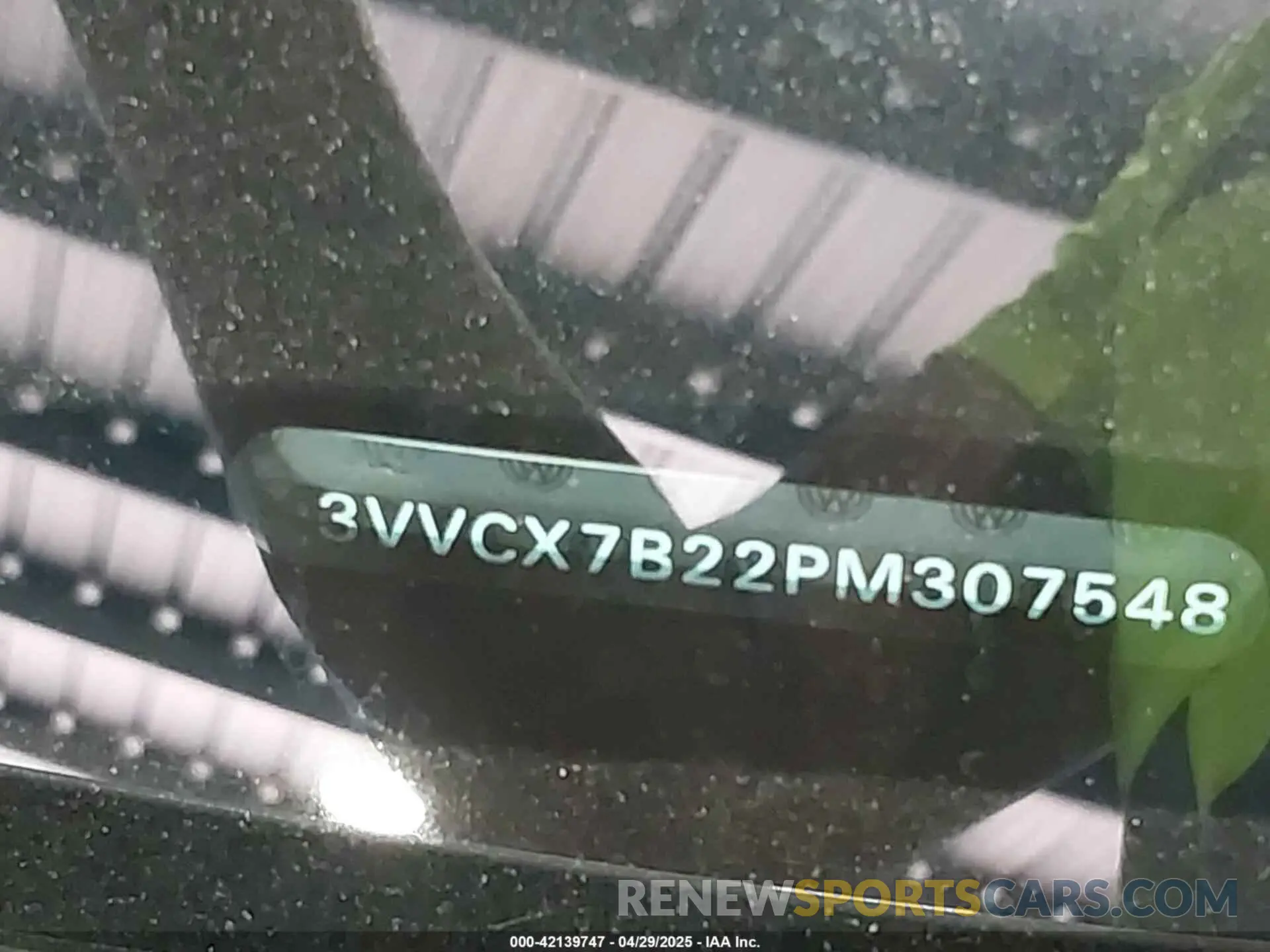 9 Photograph of a damaged car 3VVCX7B22PM307548 VOLKSWAGEN TAOS 2023