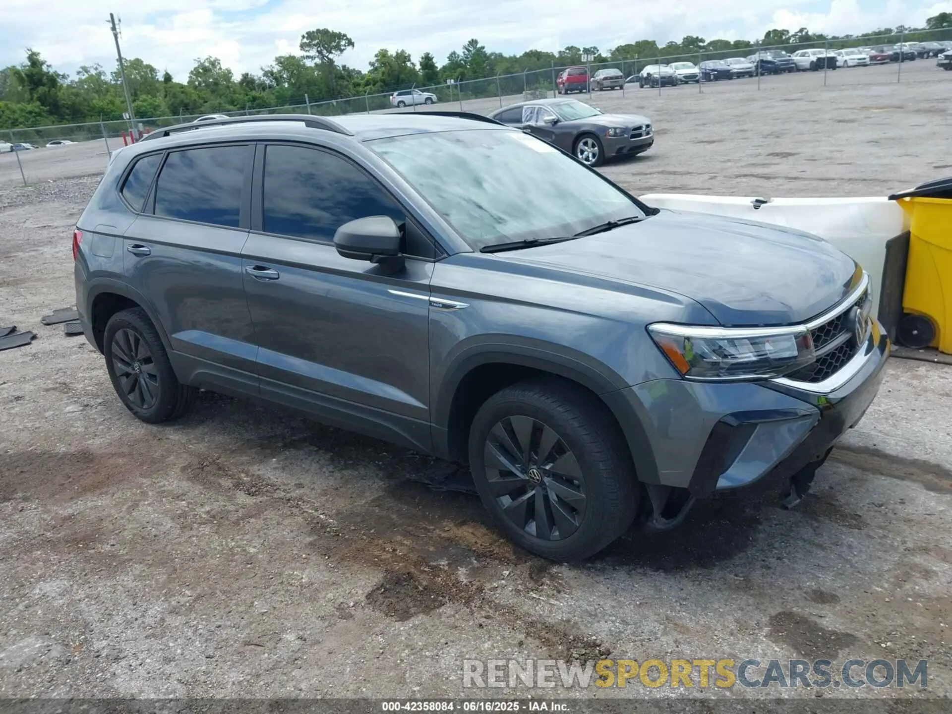 1 Photograph of a damaged car 3VVCX7B23PM336282 VOLKSWAGEN TAOS 2023