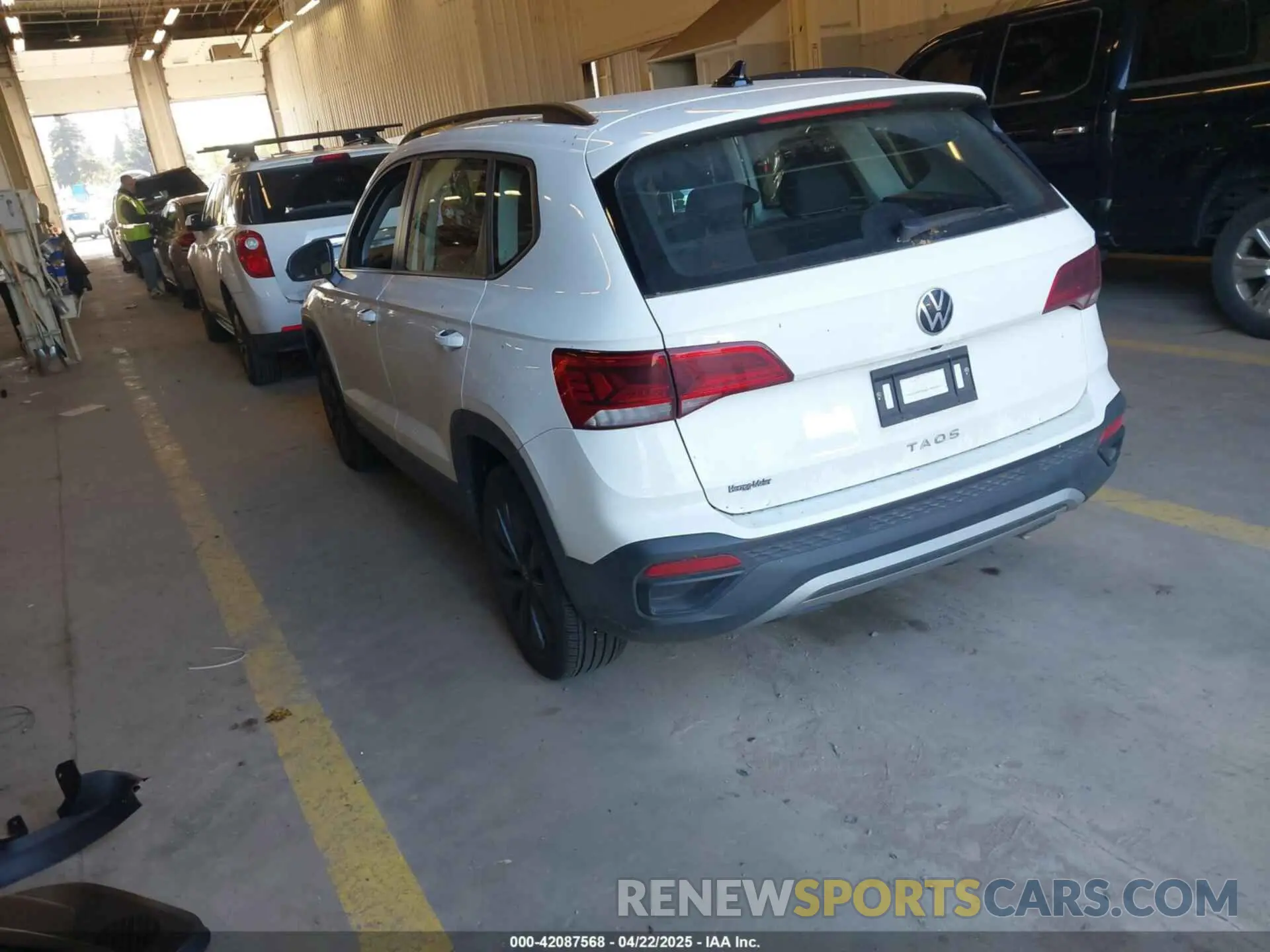 3 Photograph of a damaged car 3VVCX7B26PM365145 VOLKSWAGEN TAOS 2023