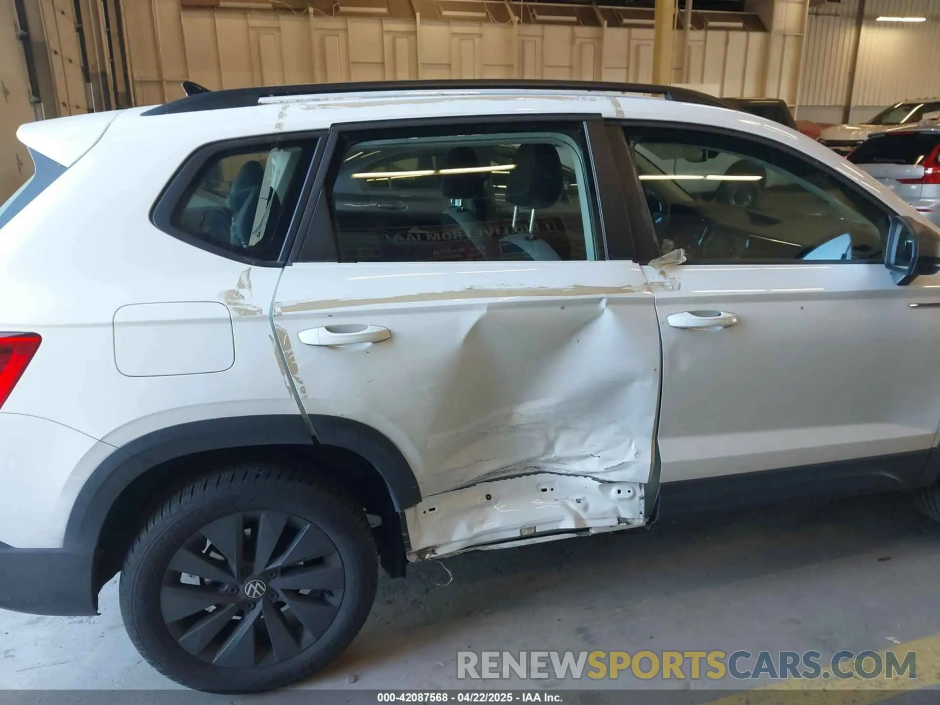 6 Photograph of a damaged car 3VVCX7B26PM365145 VOLKSWAGEN TAOS 2023