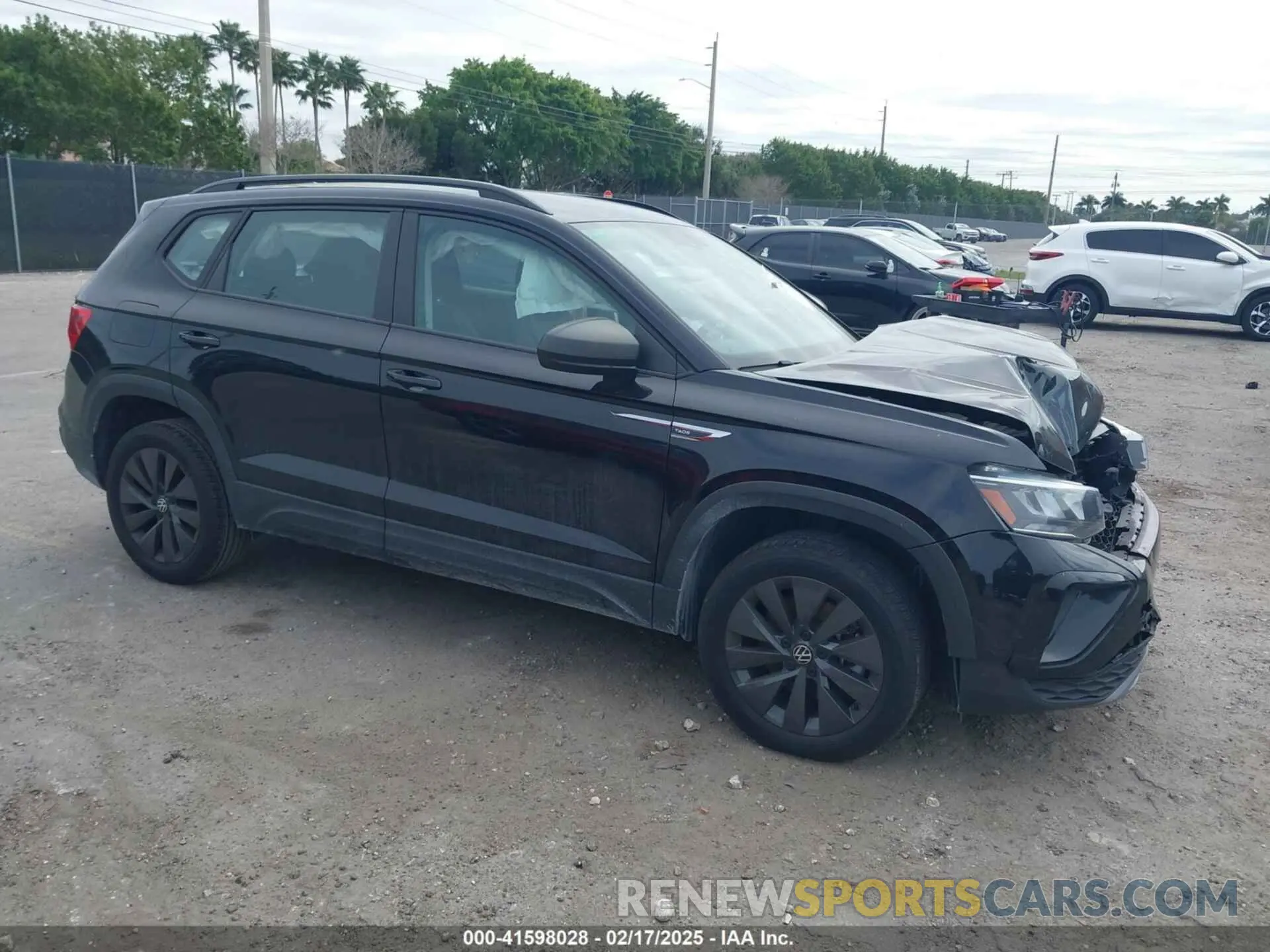 1 Photograph of a damaged car 3VVCX7B27PM335958 VOLKSWAGEN TAOS 2023