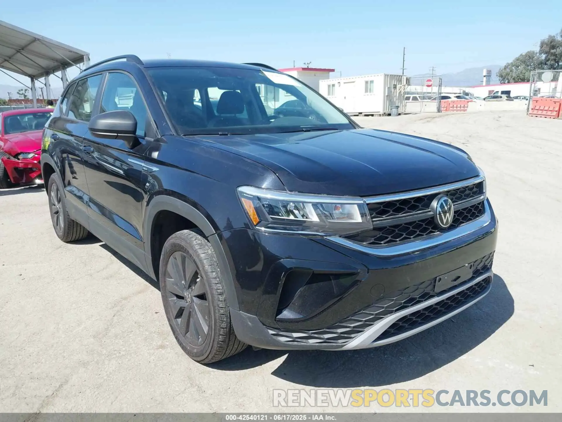 1 Photograph of a damaged car 3VVCX7B2XPM368761 VOLKSWAGEN TAOS 2023